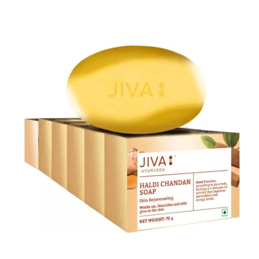 Haldi Chandan Soap 75gm | Prevents Acne, Pimples, Fine Lines, & Wrinkles