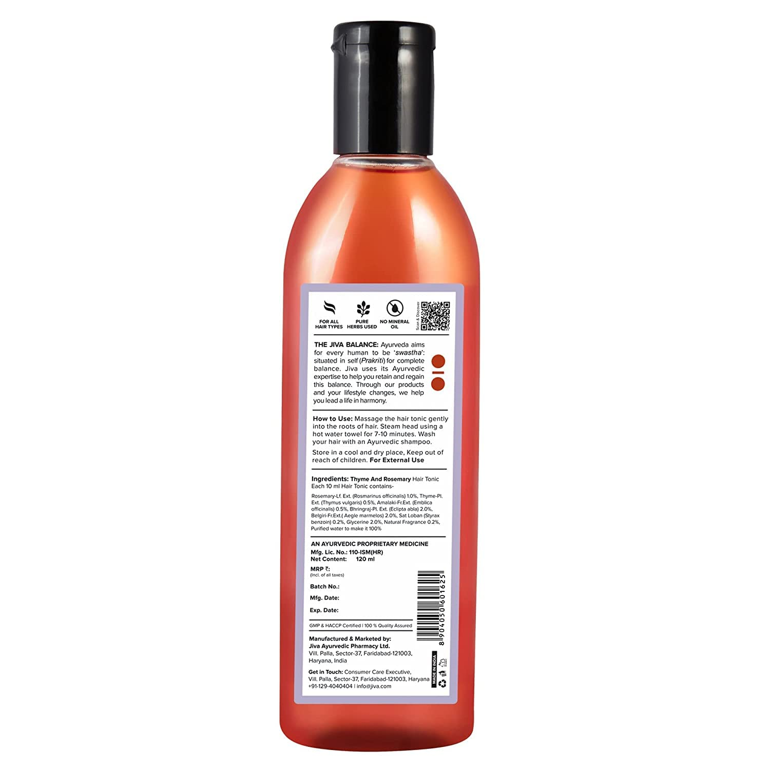 Thyme & Rosemary Tonic For Healthy Hair