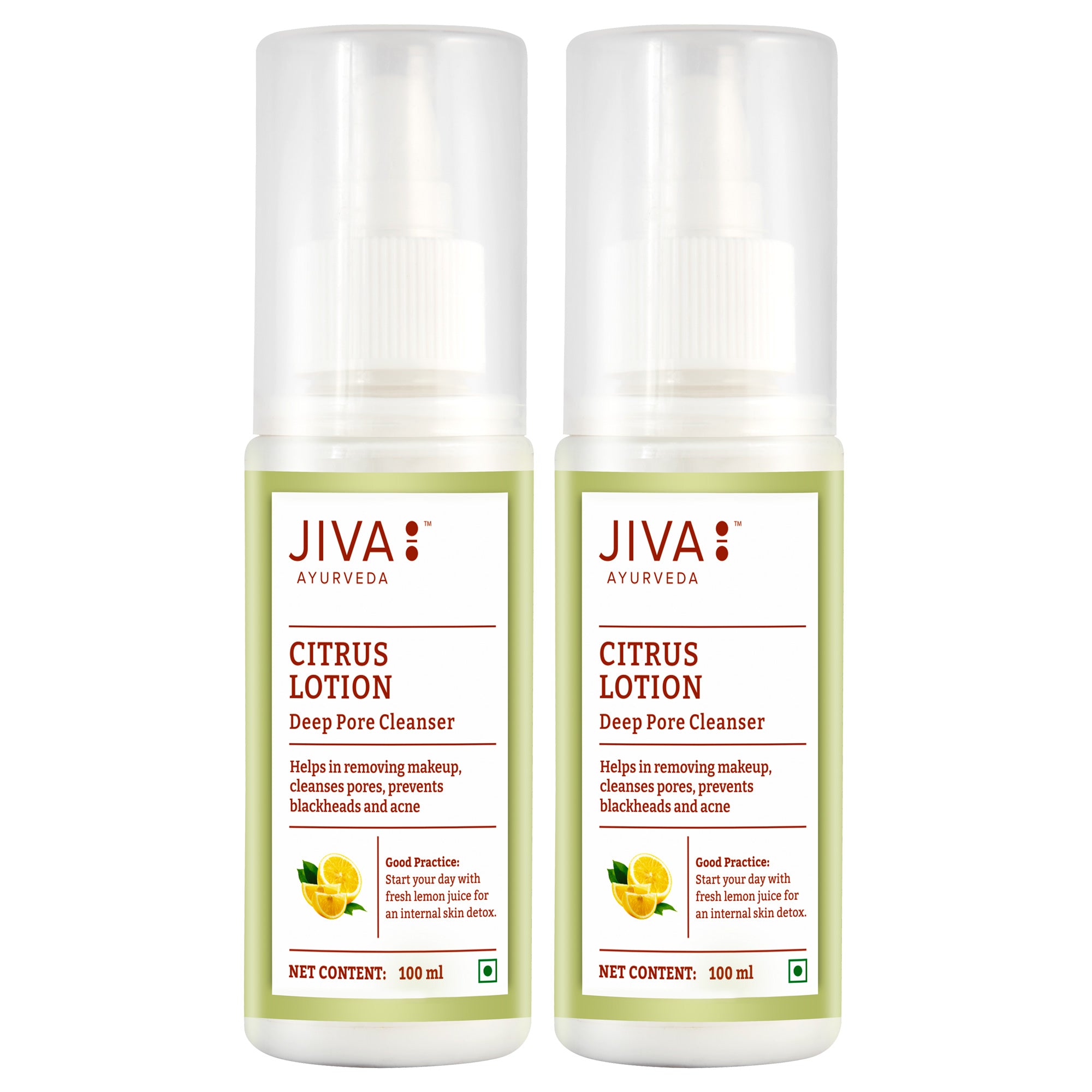 Citrus Lotion 100ml | Removes Make-Up, Blackheads, Oil & Dirt