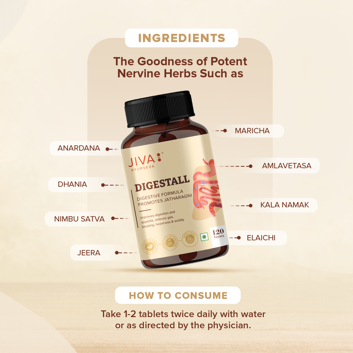 Digestall Tablet 500mg, Helps With Digestive Issues