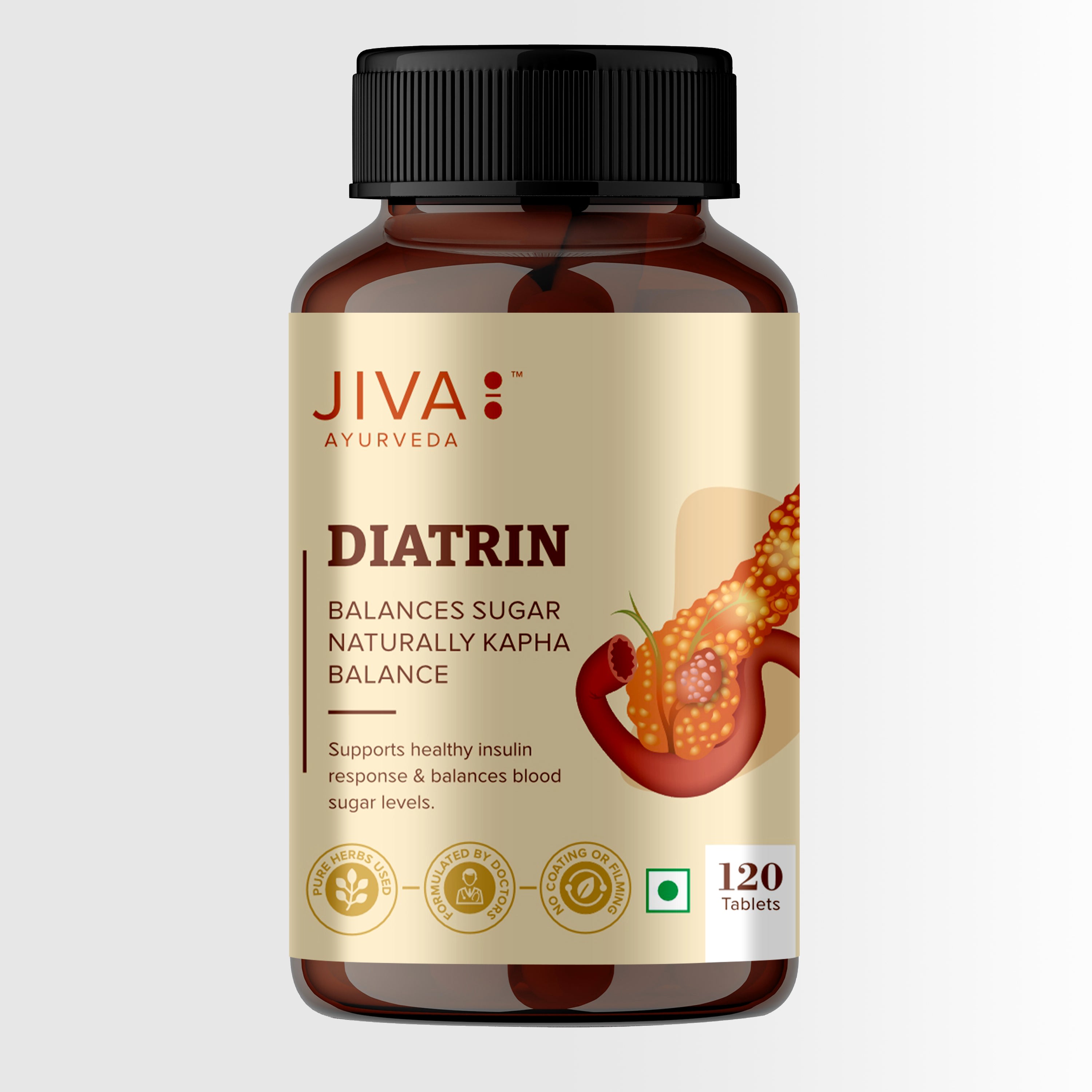 Diatrin Tablets 500mg | Manages Blood Sugar Levels And Balances Tri-Dosha