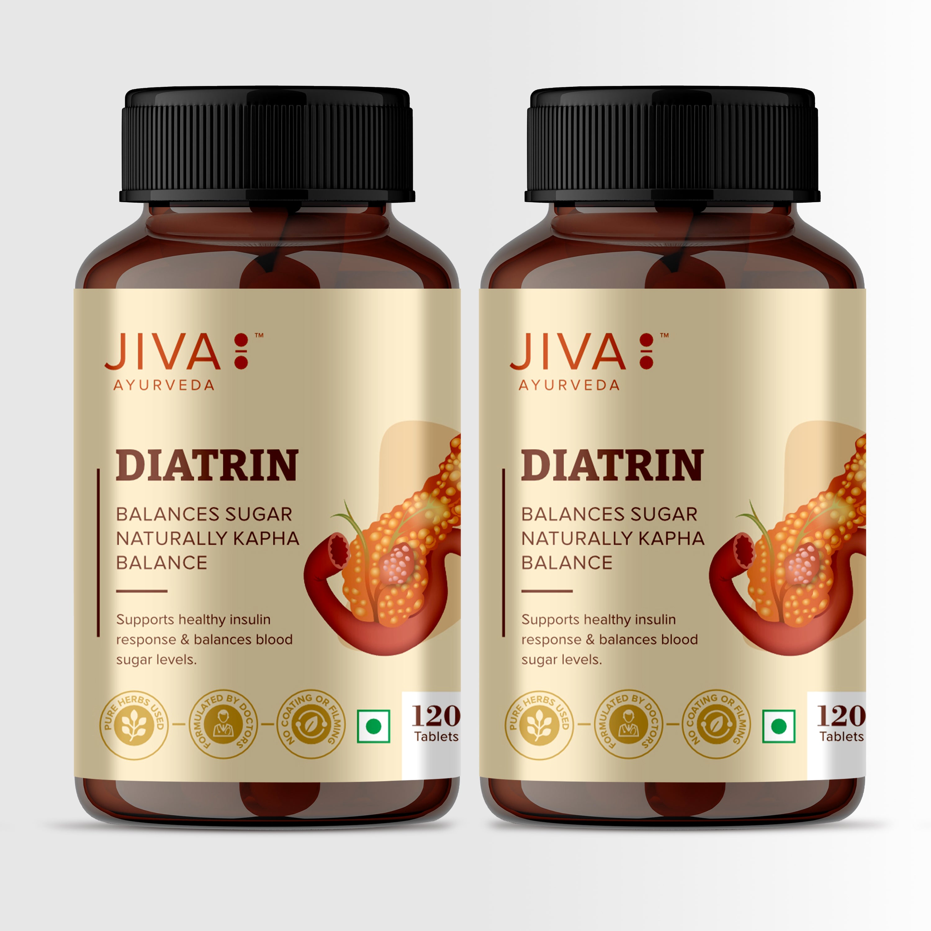 Diatrin Tablets 500mg | Manages Blood Sugar Levels And Balances Tri-Dosha