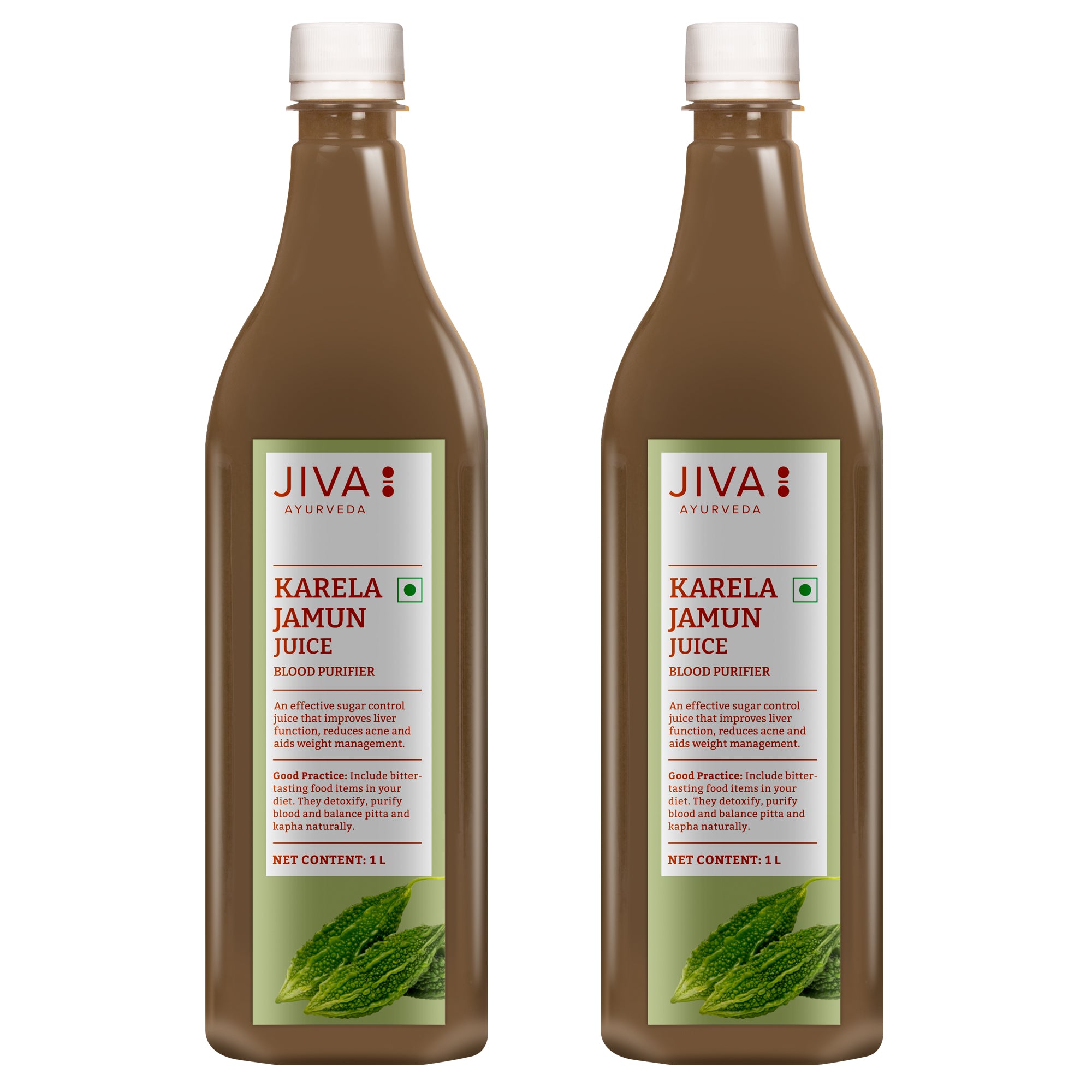 Karela Jamun Juice 1L | Controls Diabetes & Promotes Healthy Pancreas, Liver & Spleen