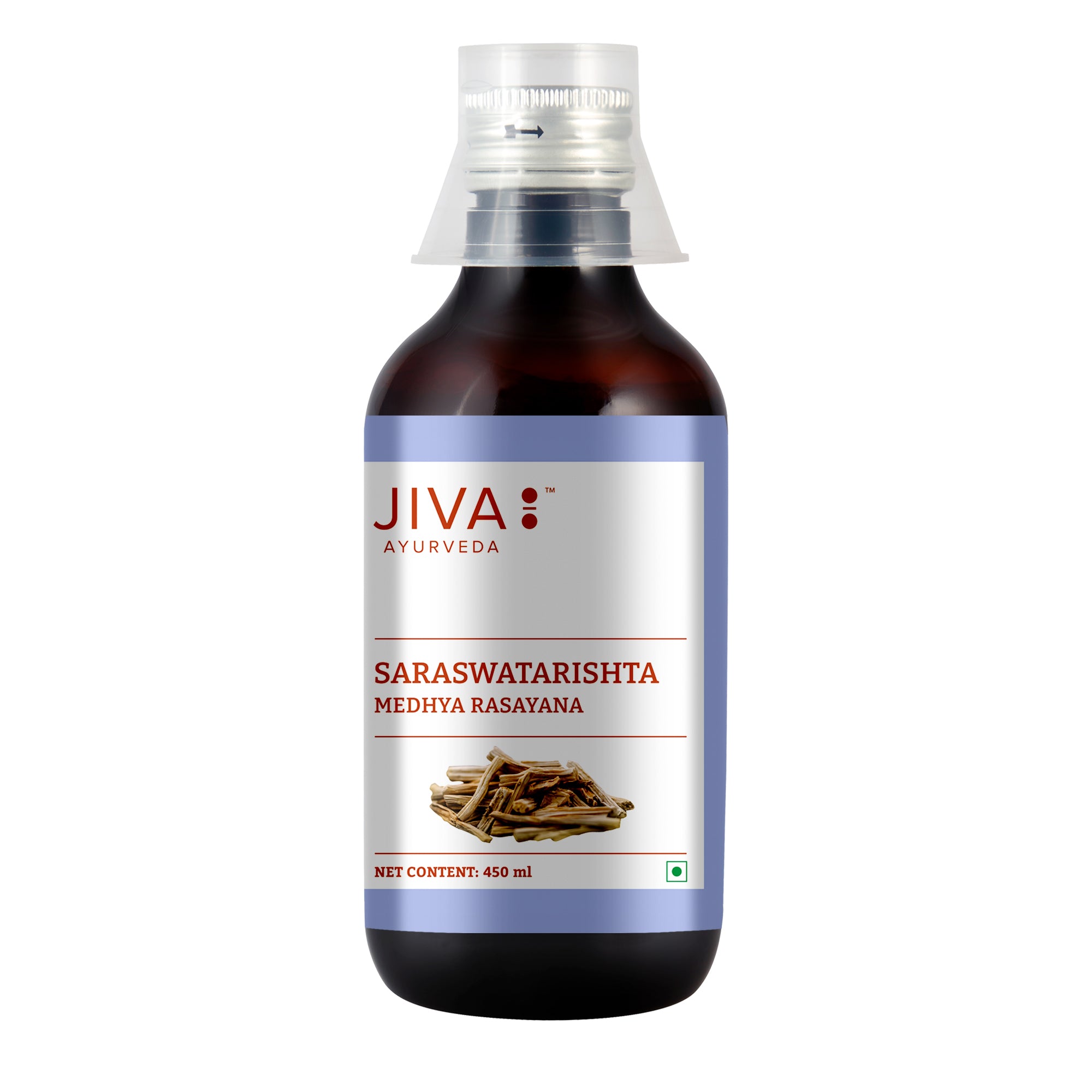 Saraswatarishta Syrup | Helps To Improve Memory & Concentration - 450ml