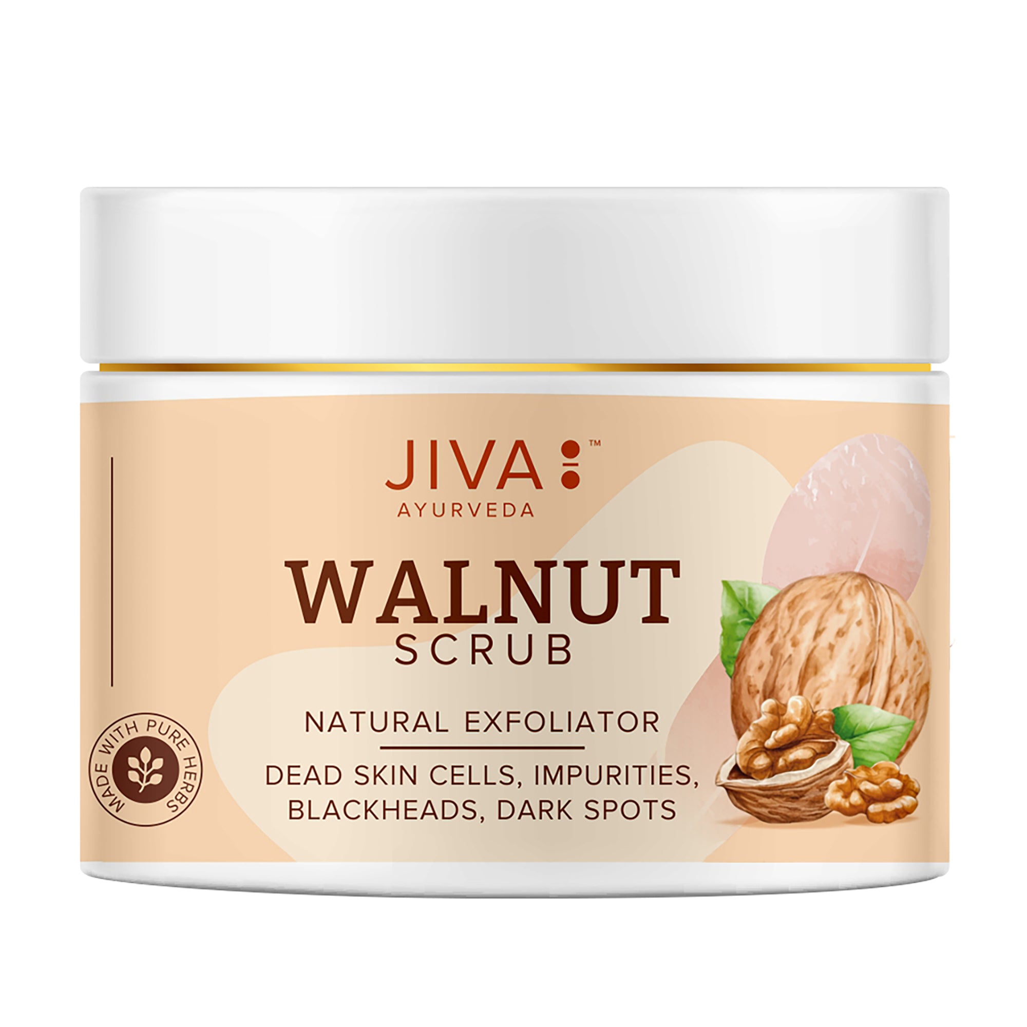 Walnut Scrub 100gm | Exfoliates Dead Skin & Increases New Cell Production