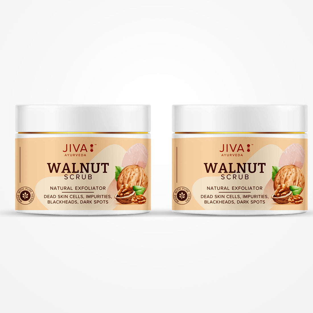 Walnut Scrub 100gm | Exfoliates Dead Skin & Increases New Cell Production