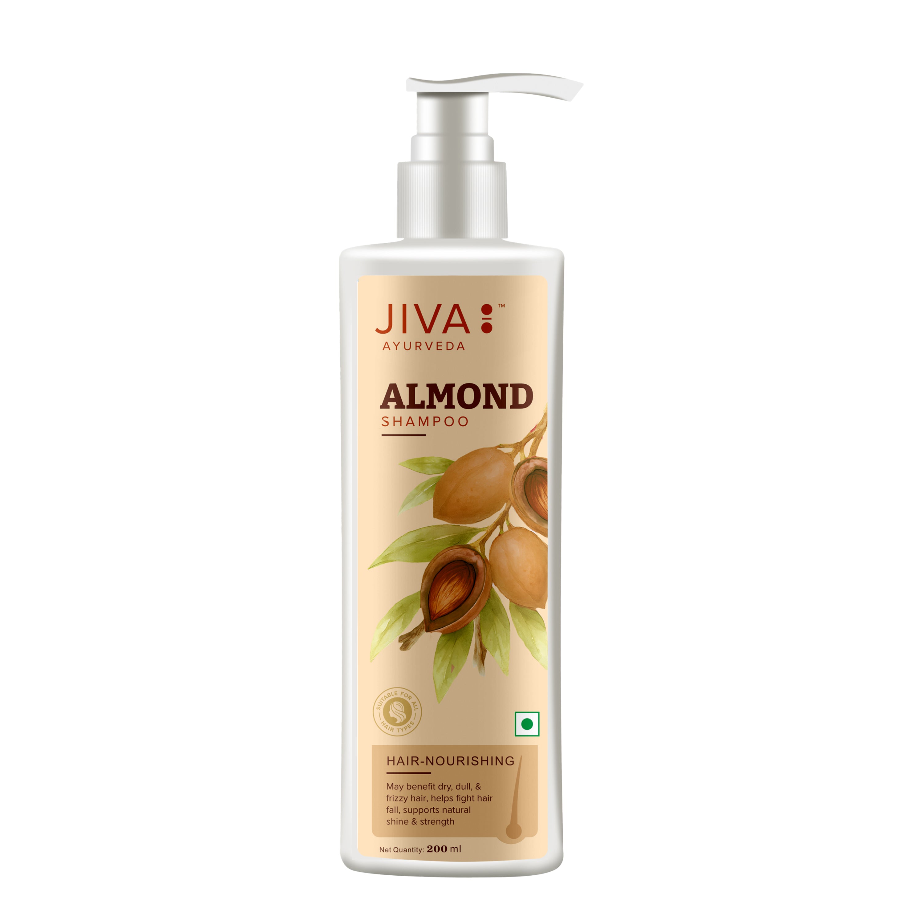 Almond Shampoo For Healthy Hair Growth