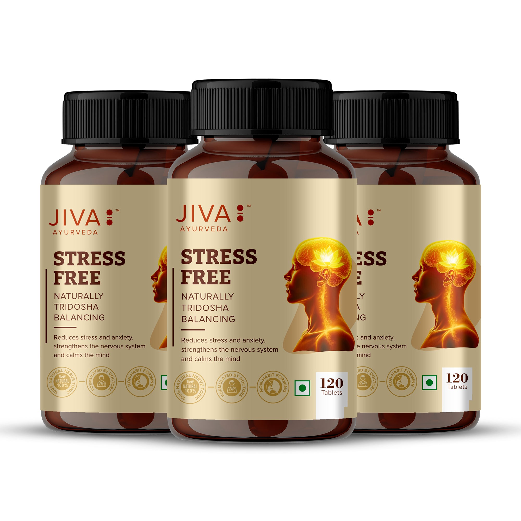 Stress-Free Tablets To Relieve Anxiety And Stress, Non-Habit Forming