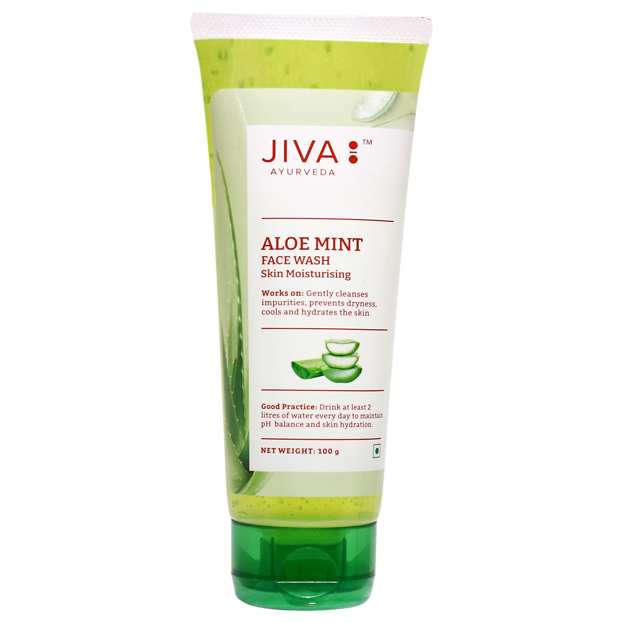 Aloe Mint Facewash For Deep Cleanses Pores, Hydrates Skin