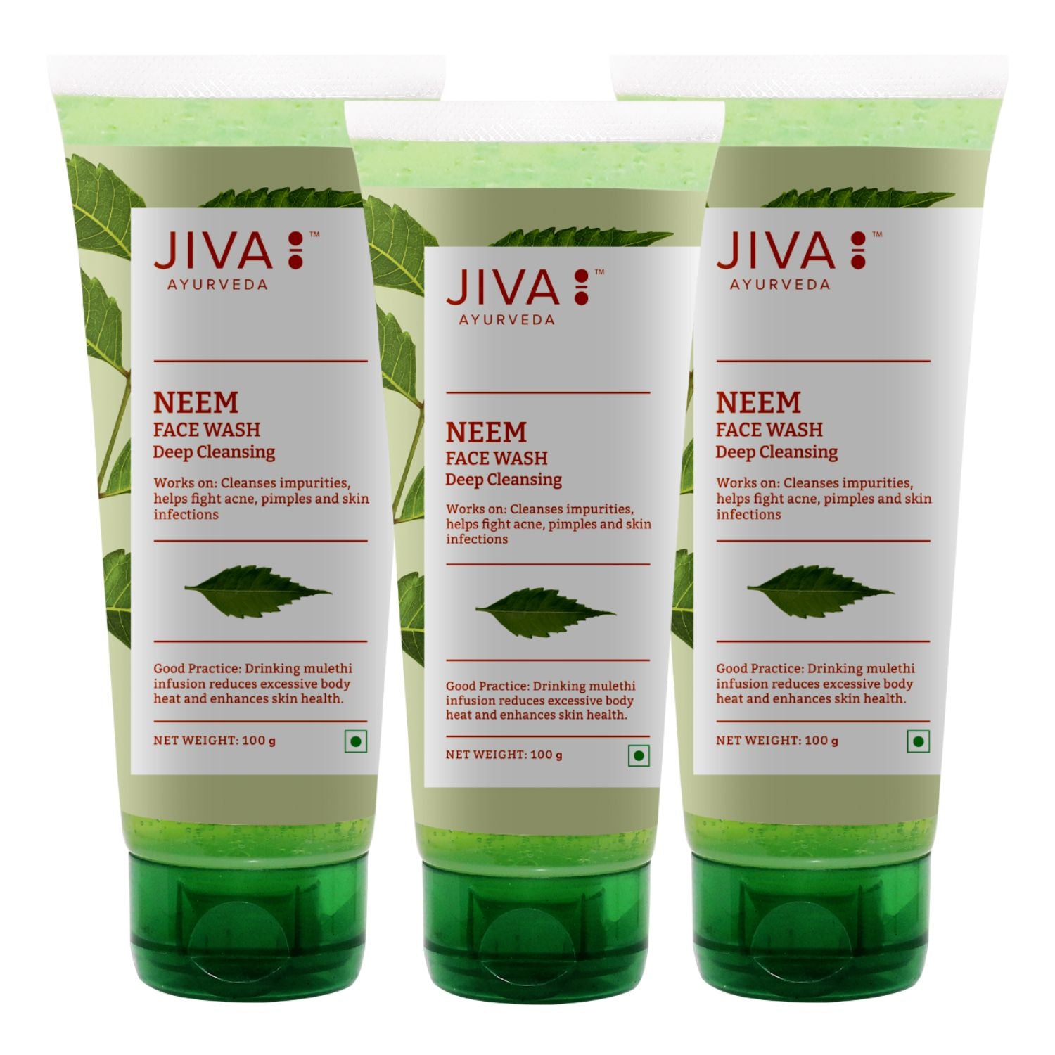 Neem Face Wash | Deep Cleanses Pores & Controls Acne And Breakouts