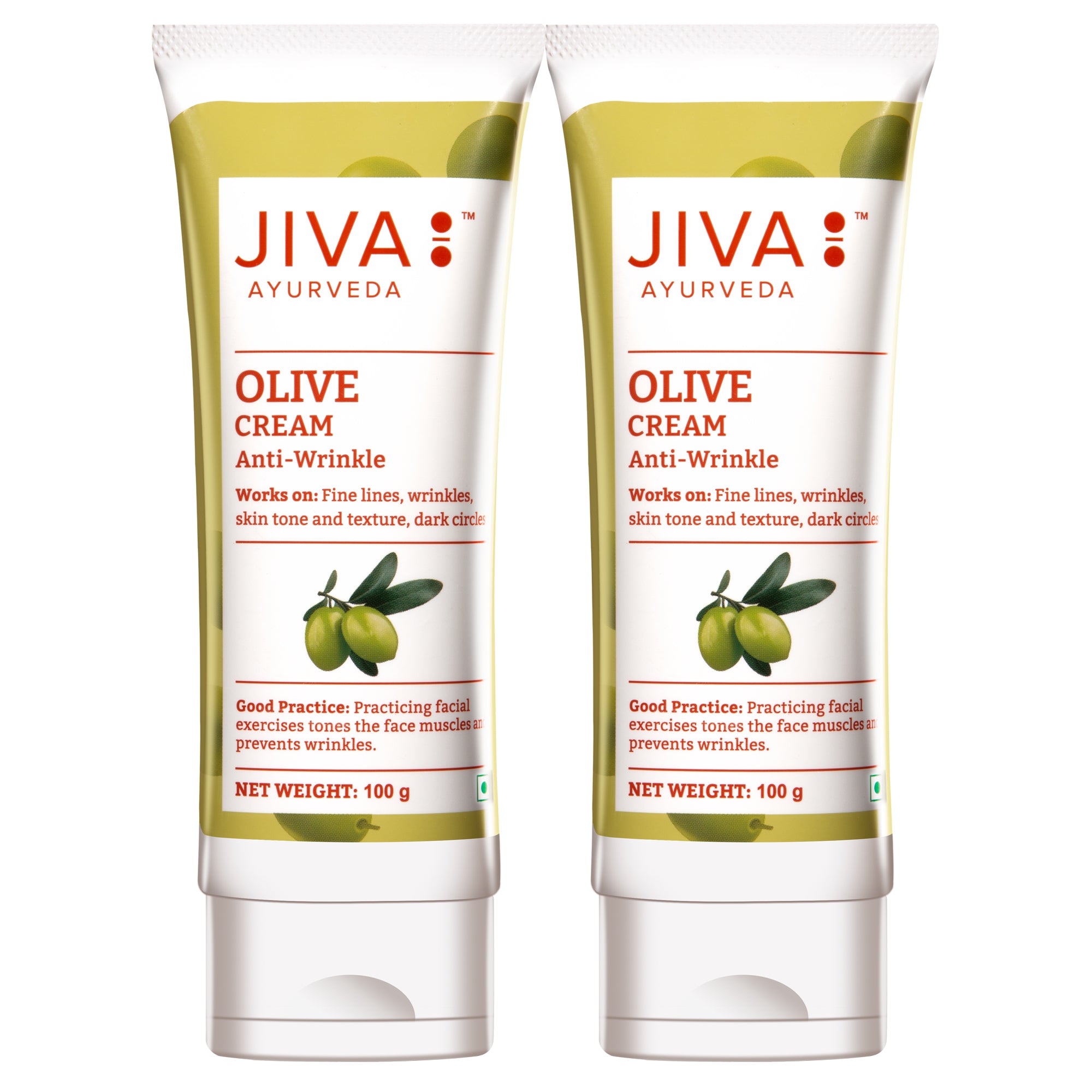 Olive Cream 100gm | Prevents Pimples, Acne, Wrinkles, & Dullness