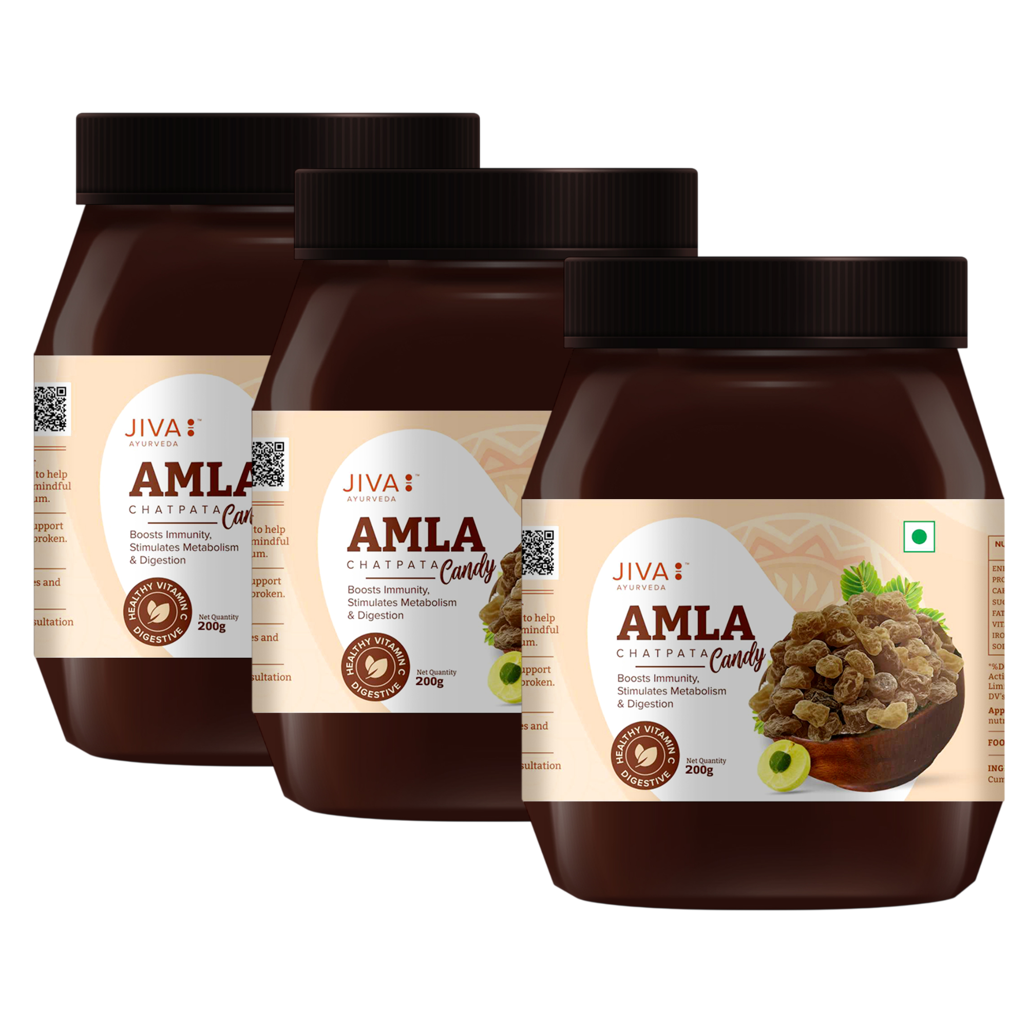 Amla Chatpata Candy For Immunity, Rich In Dietary Fibres & Vitamin C