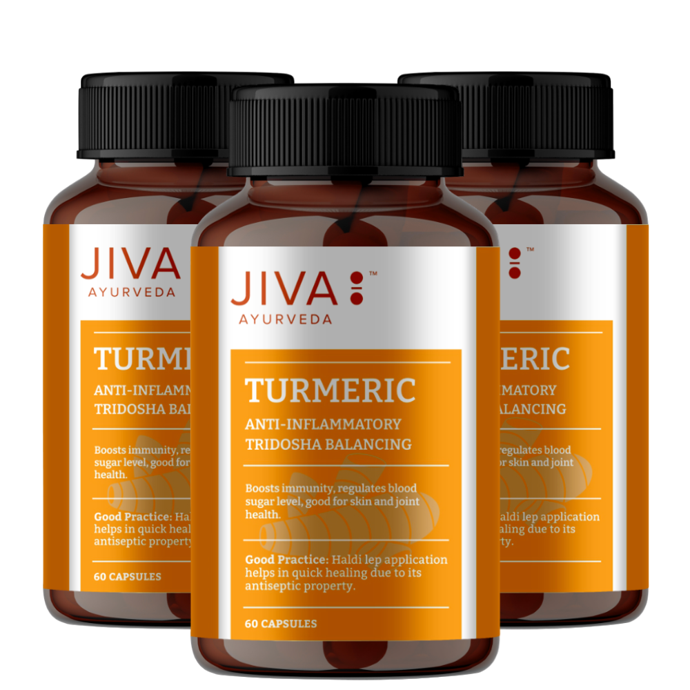Turmeric Capsules, Boosts Immunity & Promotes Healthy Skin