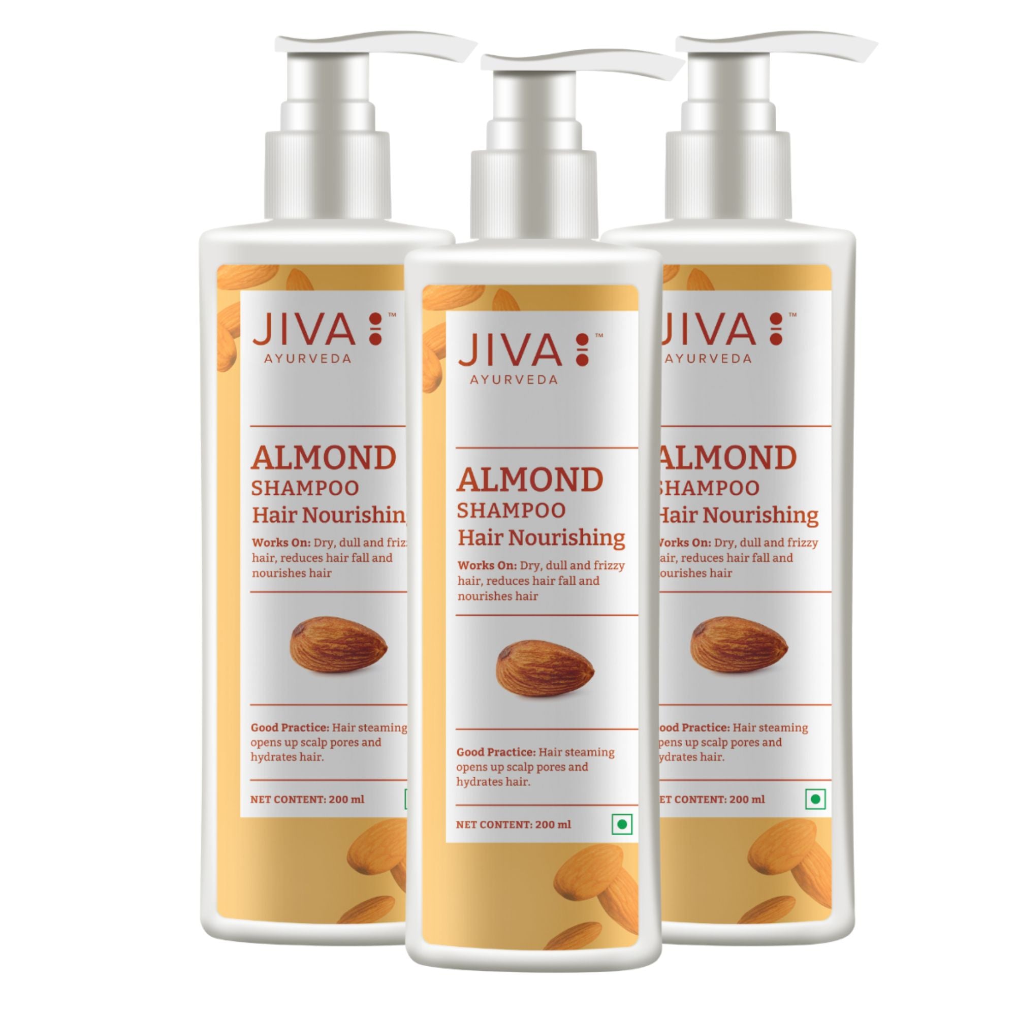 Almond Shampoo For Healthy Hair Growth