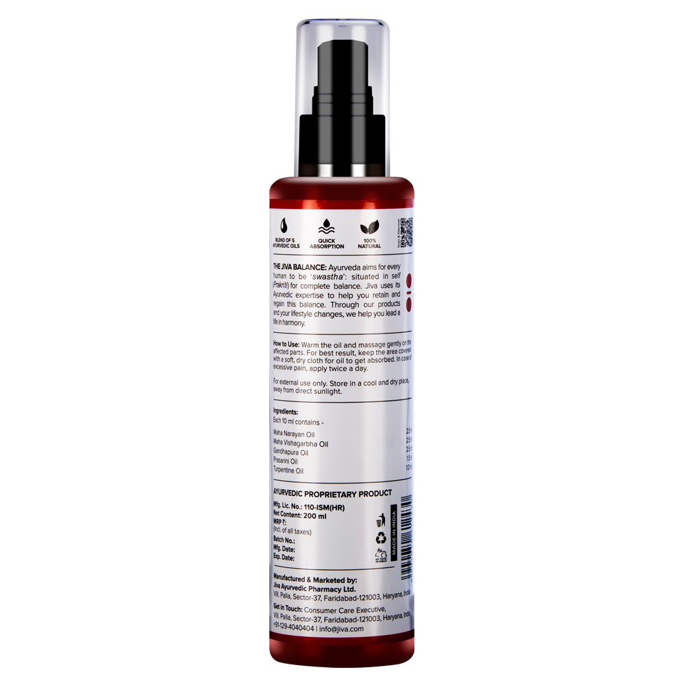 Pain Calm Oil 200 ml | Relieves Joint & Muscular Pain