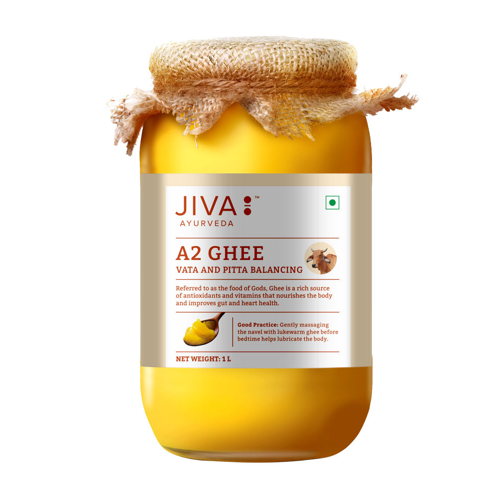 A2 Gir Desi Cow Ghee 1L + 300 ml (Combo Pack) | Pure Desi Ghee | Bilona Curd Churned | Grass-fed Cultured Ghee | Pure, Natural, Healthy