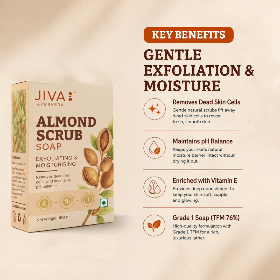 Almond Soap | Deep Cleaning & Exfoliation