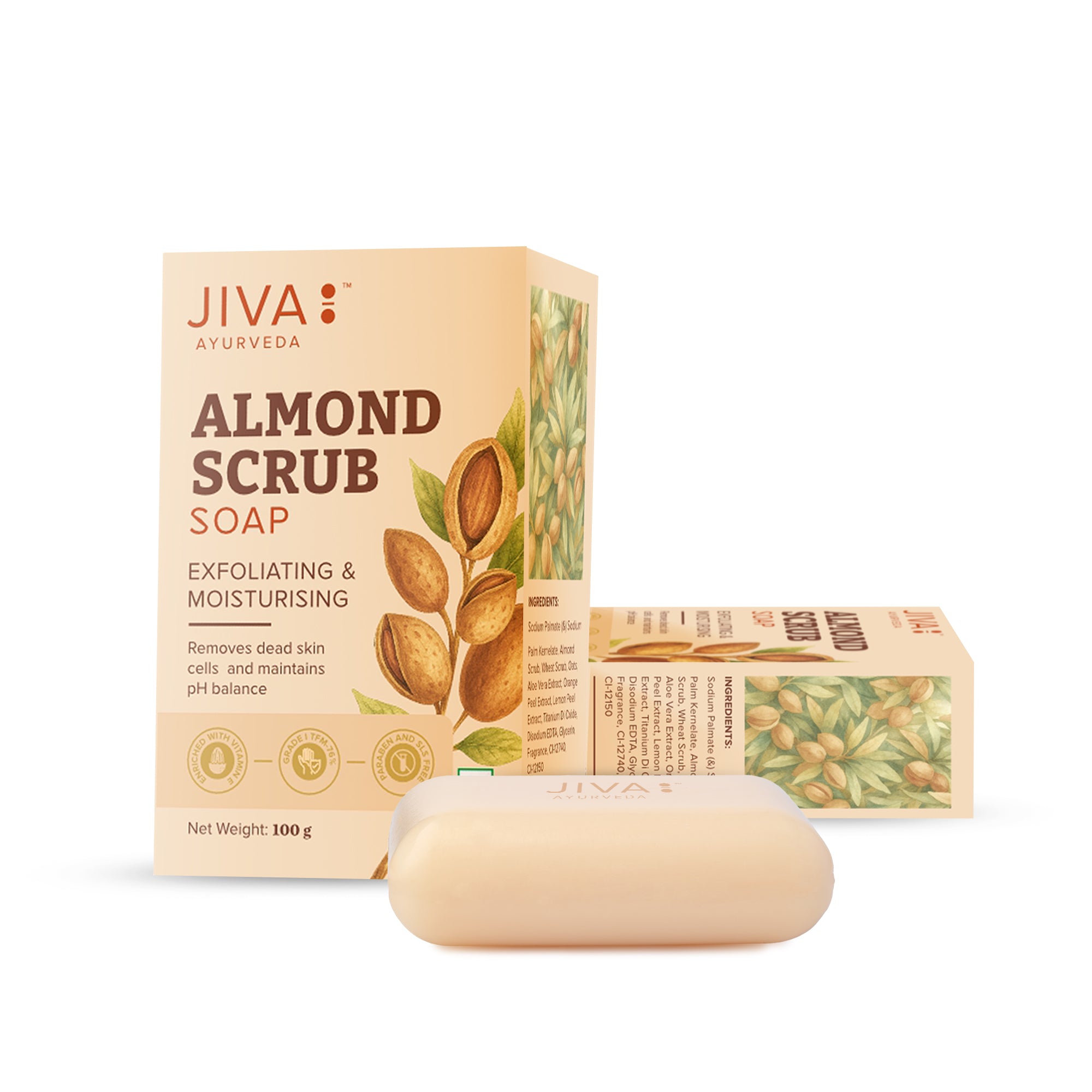 Almond Soap | Deep Cleaning & Exfoliation