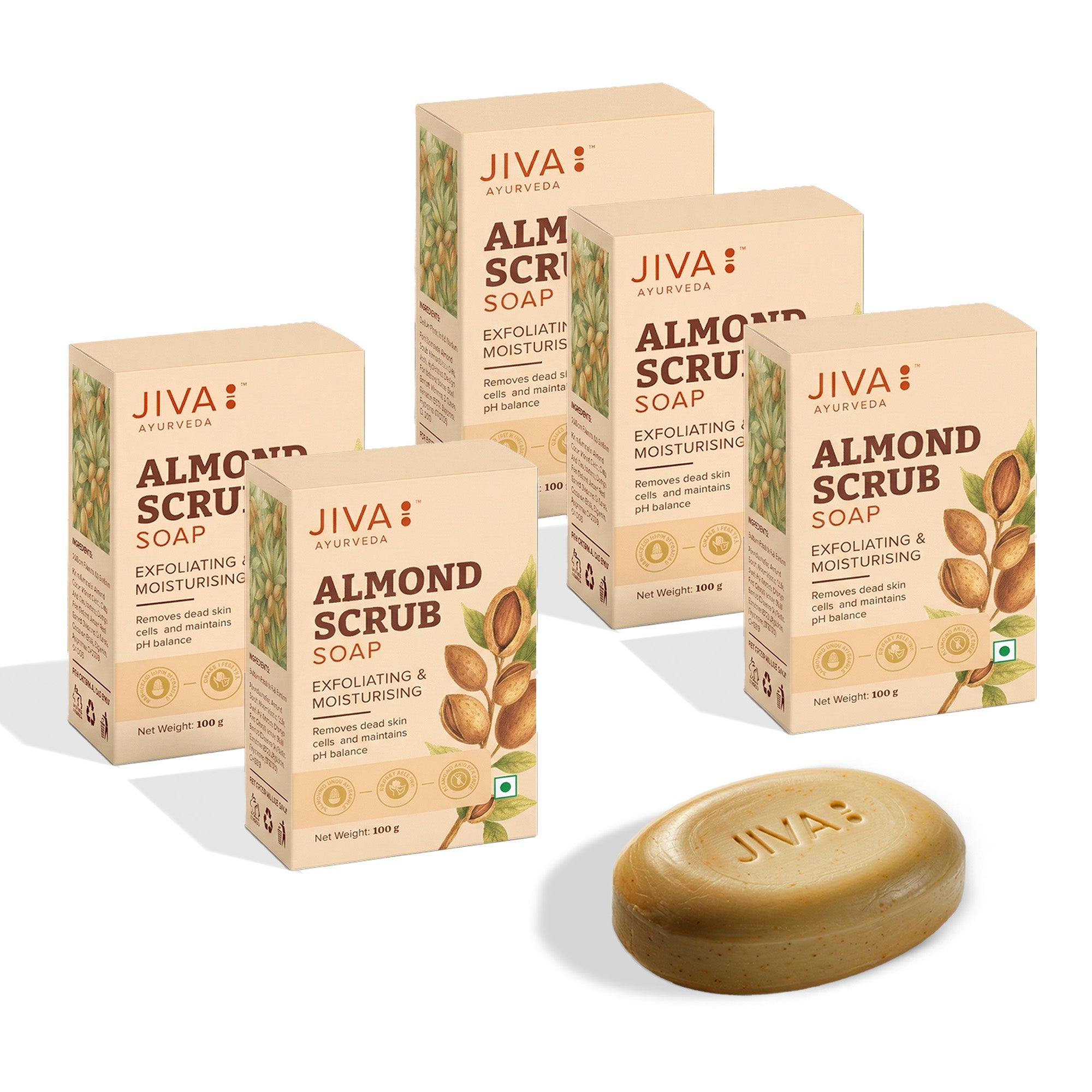 Almond Soap | Deep Cleaning & Exfoliation