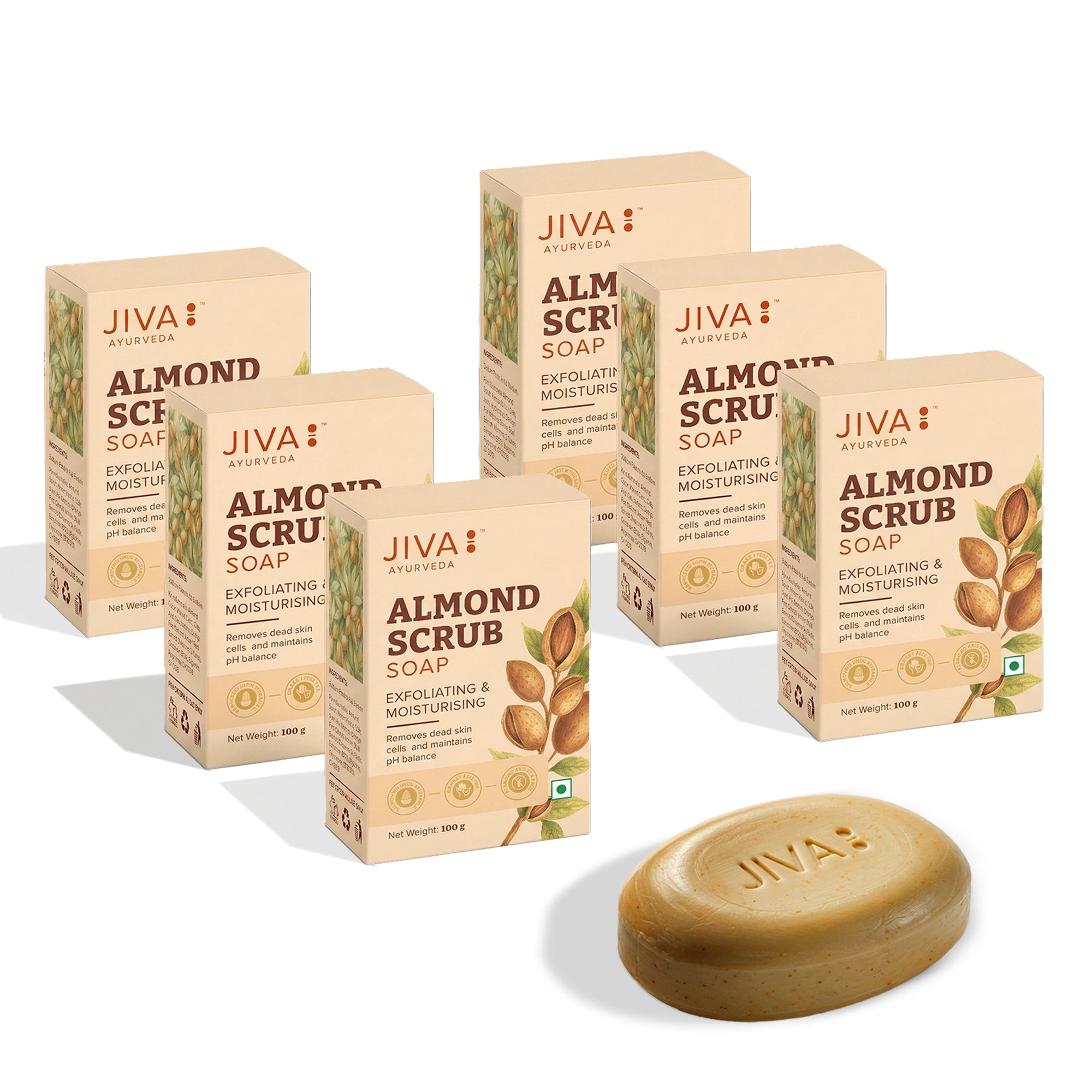 Almond Soap | Deep Cleaning & Exfoliation