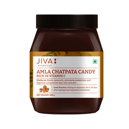 JIVA Amla Chatpata Candy Jar of 200 GM