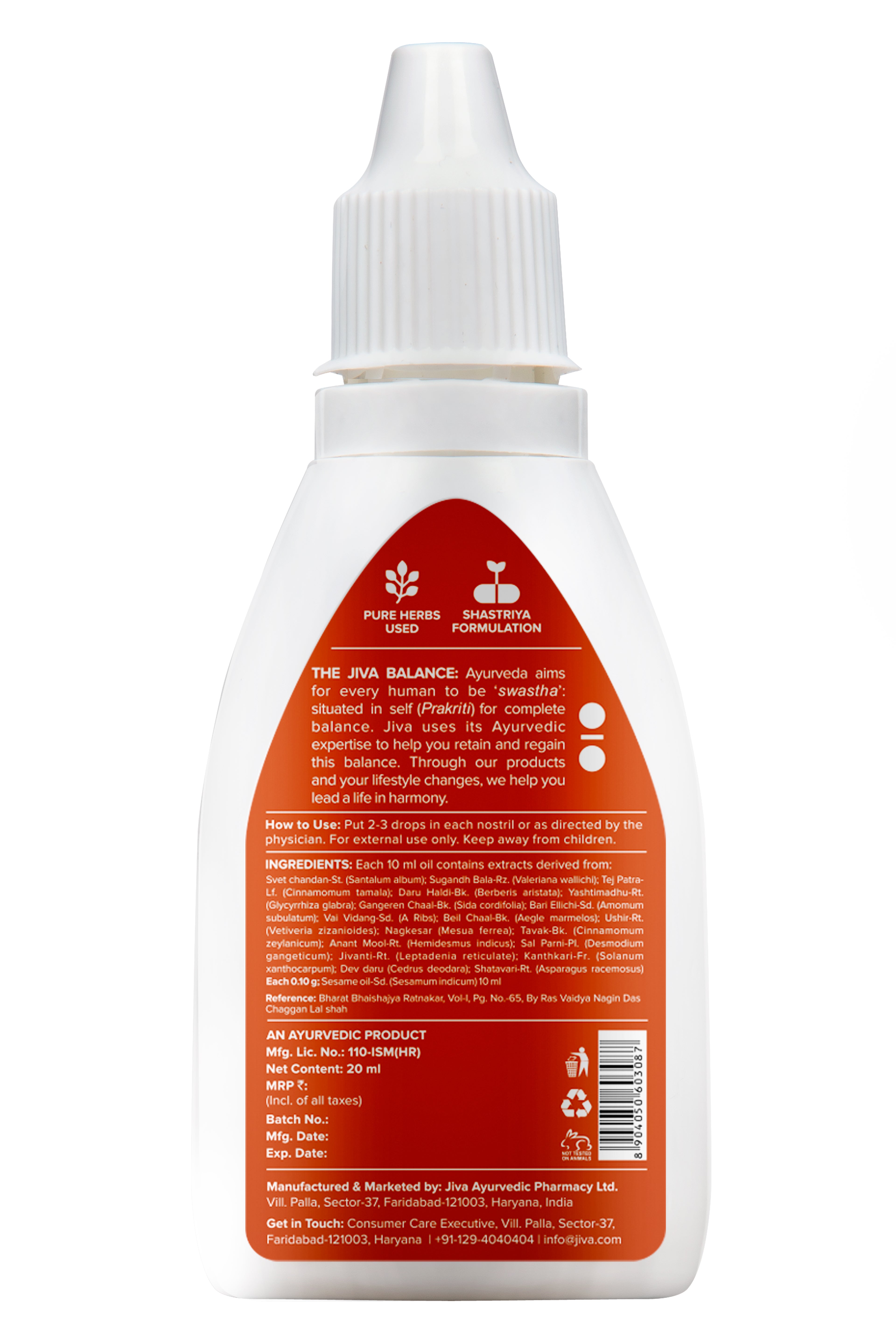 Anu Oil | Clears blocked Channels Of Nasal Passage