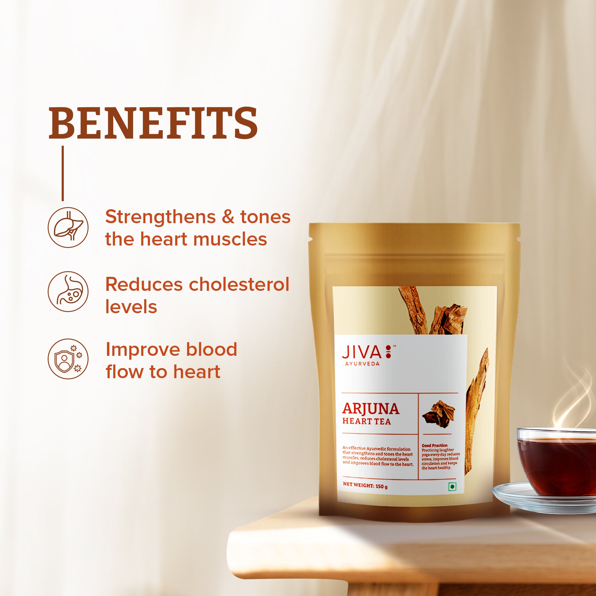 Arjuna Tea | Promote Heart Health & Manage Cholesterol Level