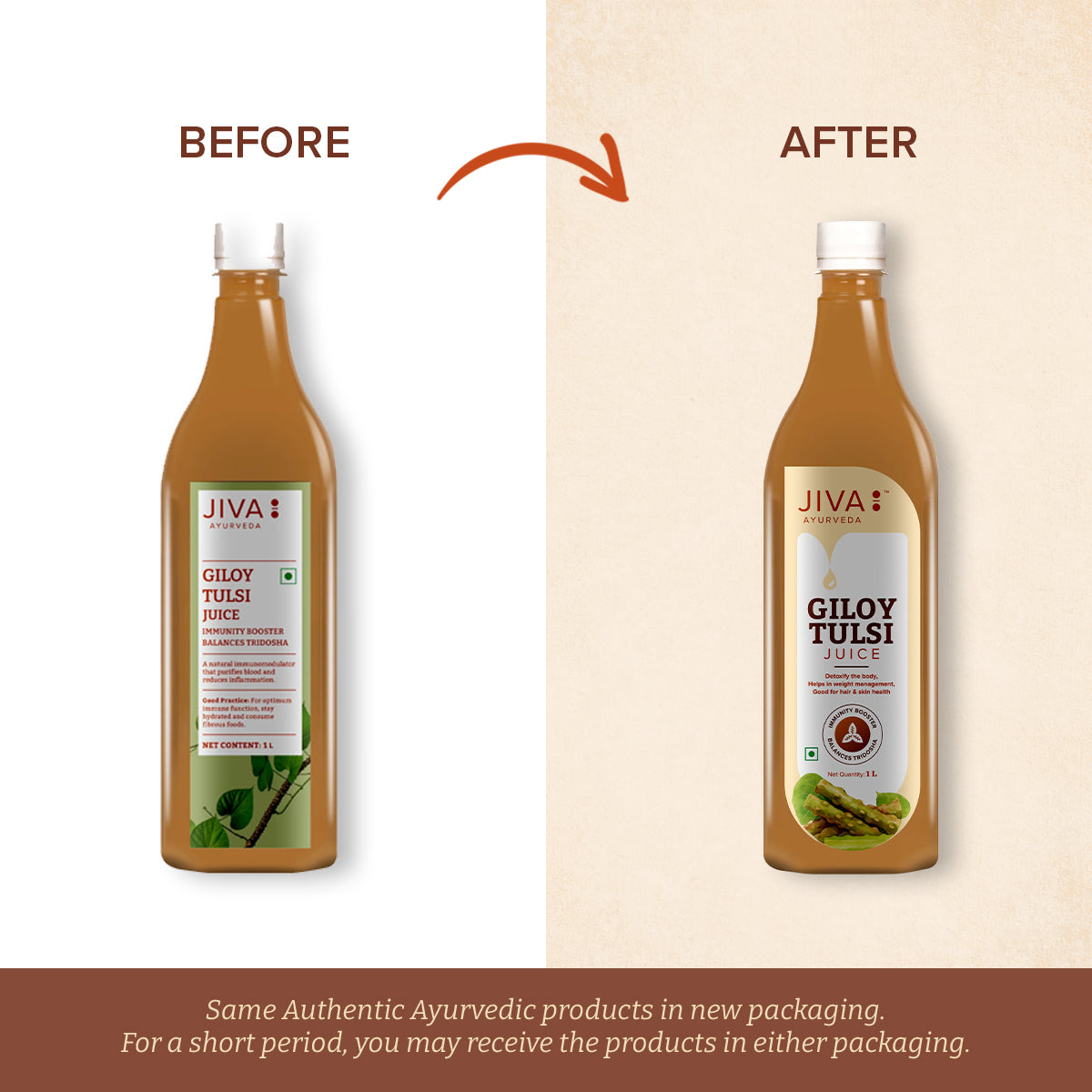 Giloy Tulsi Juice 1L | Boosts Immunity & Improves Blood Formation