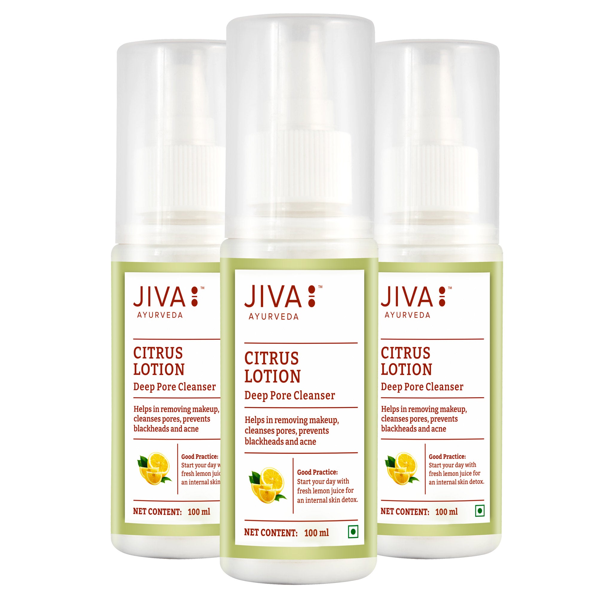 Citrus Lotion 100ml | Removes Make-Up, Blackheads, Oil & Dirt