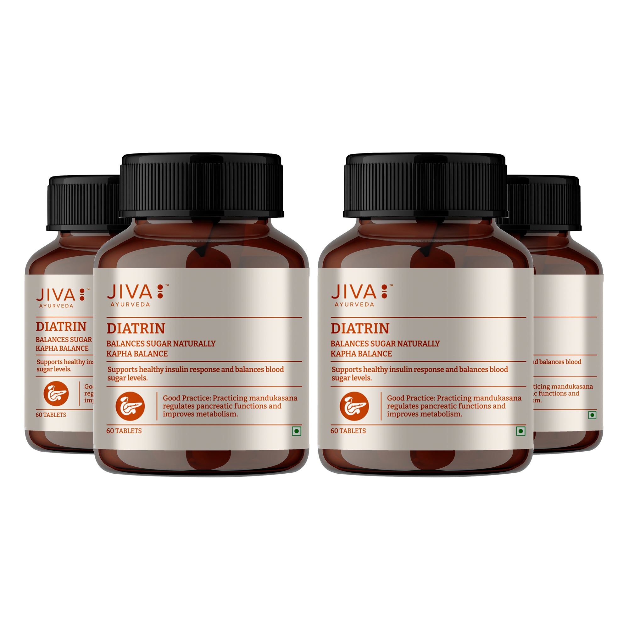 Diatrin Tablets 500mg | Manages Blood Sugar Levels And Balances Tri-Dosha