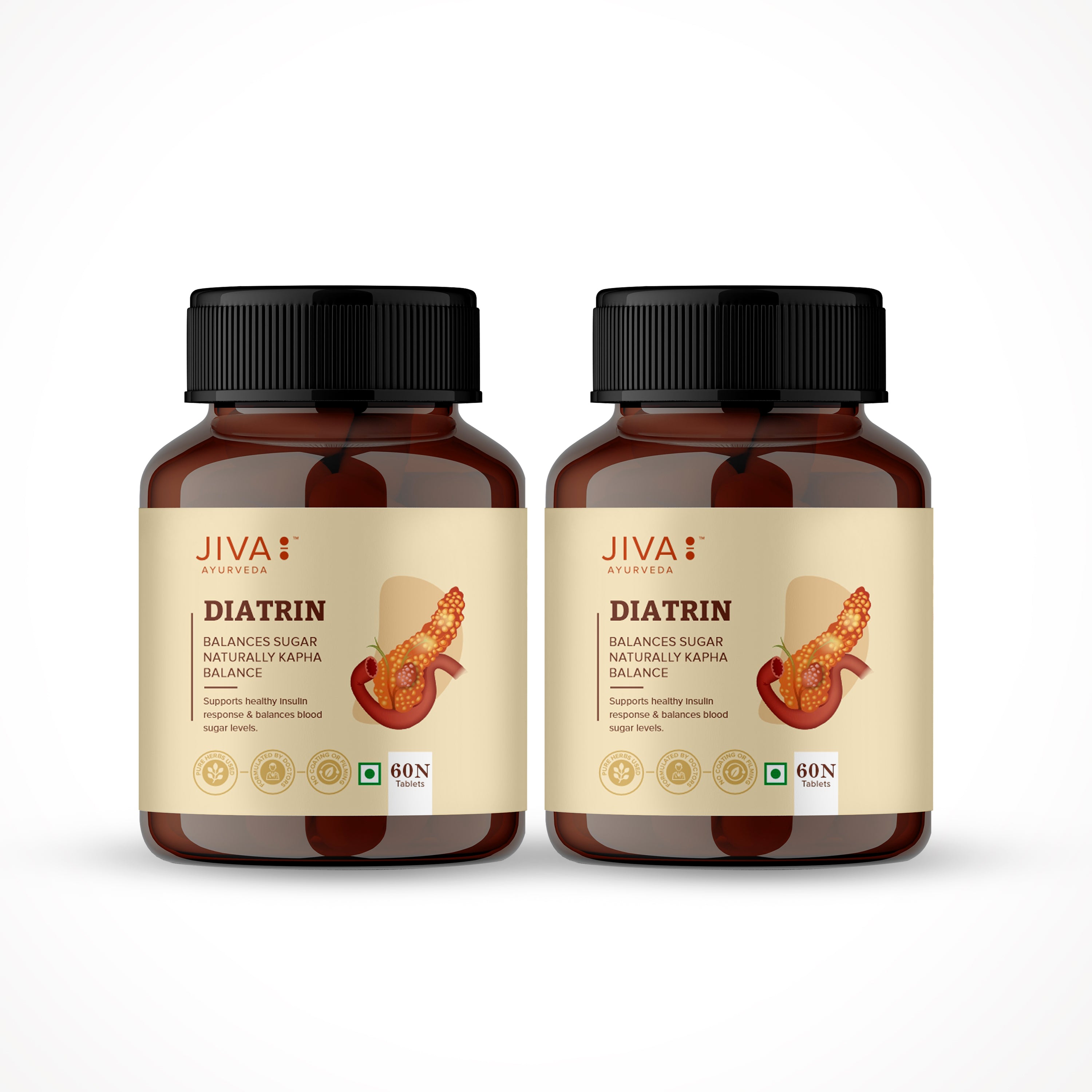 Diatrin Tablets 500mg | Manages Blood Sugar Levels And Balances Tri-Dosha
