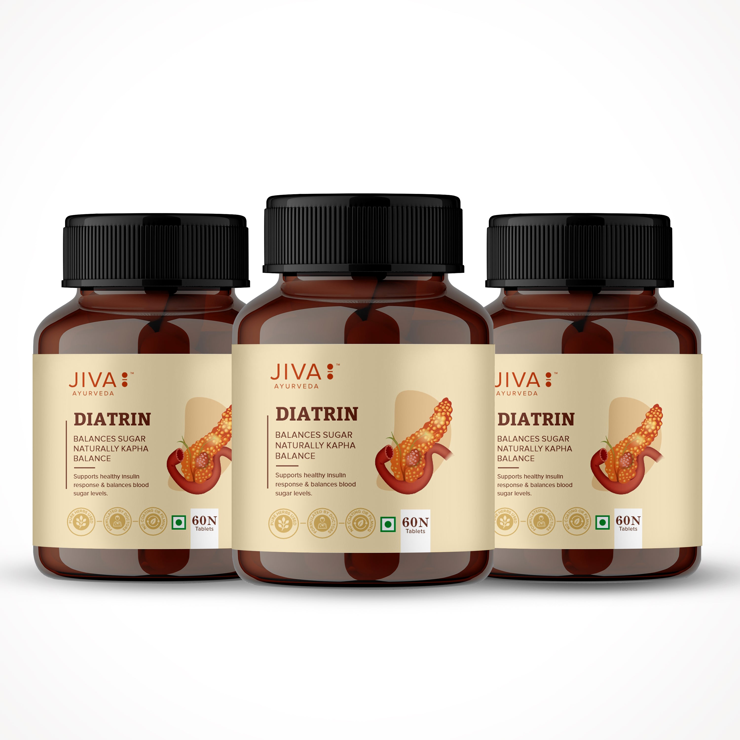 Diatrin Tablets 500mg | Manages Blood Sugar Levels And Balances Tri-Dosha
