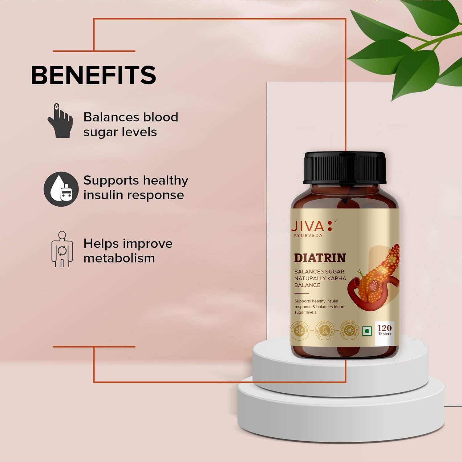 Diatrin Tablets 500mg | Manages Blood Sugar Levels And Balances Tri-Dosha