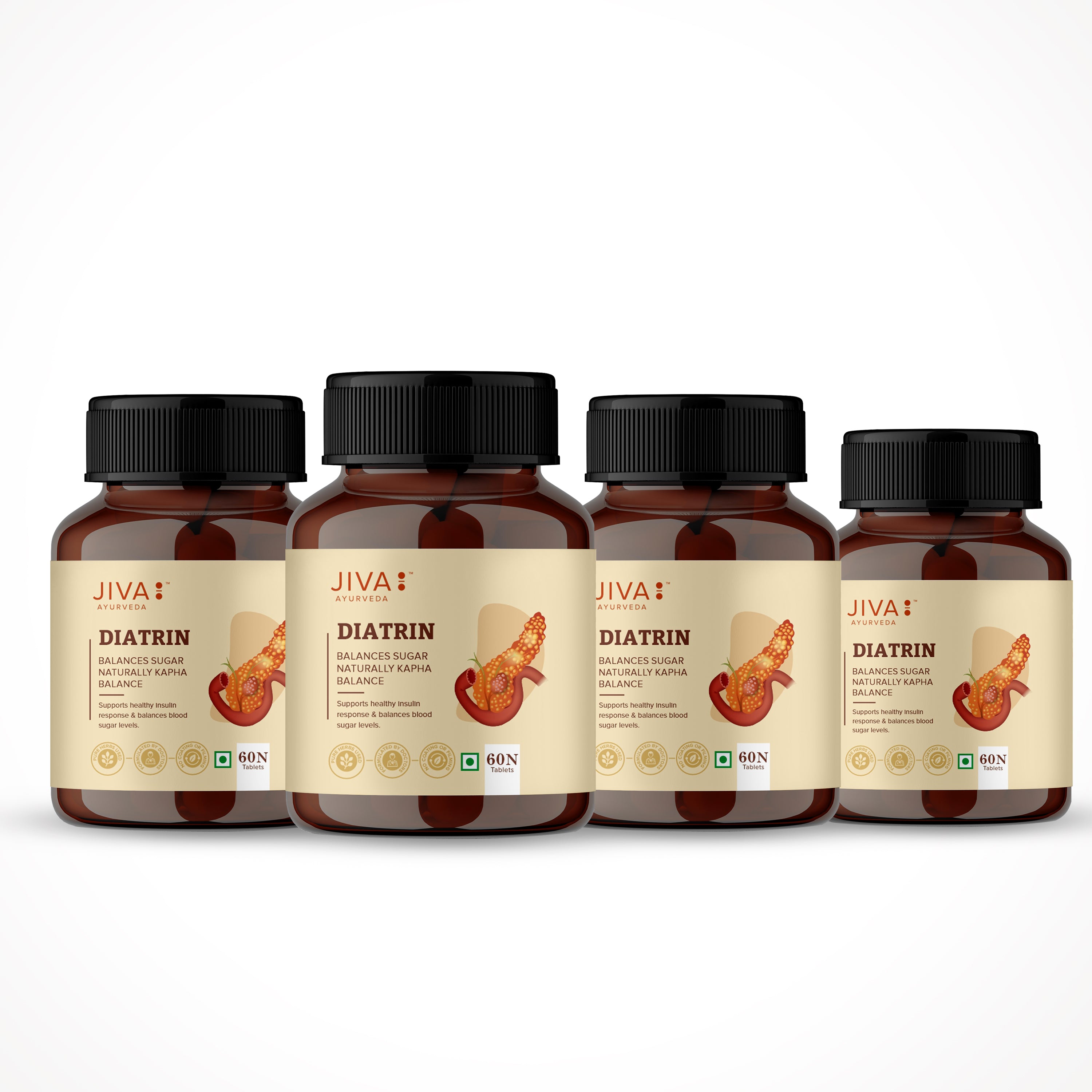 Diatrin Tablets 500mg | Manages Blood Sugar Levels And Balances Tri-Dosha