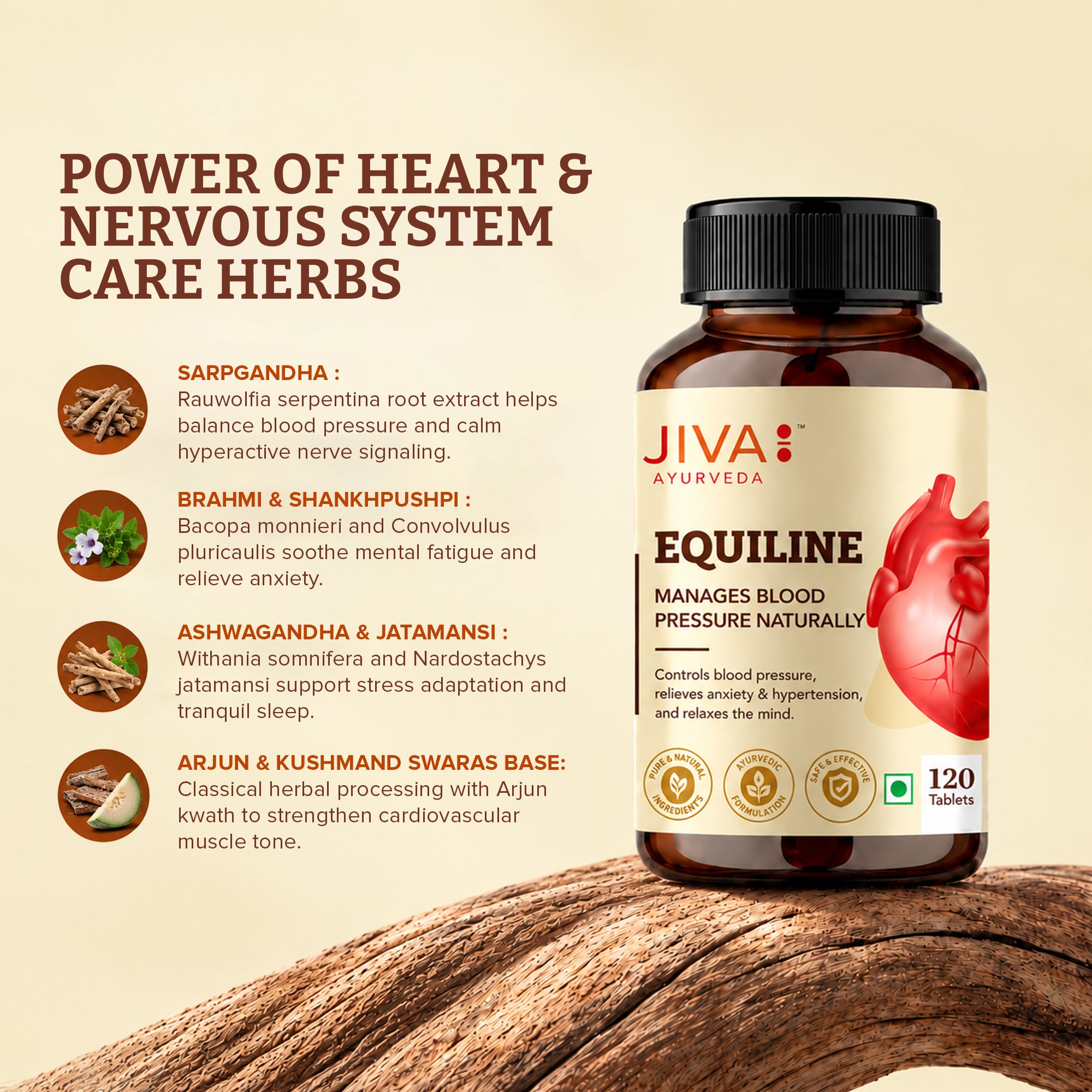 Equiline Tablet Controls Hypertension, Anxiety & Treats High Blood Pressure