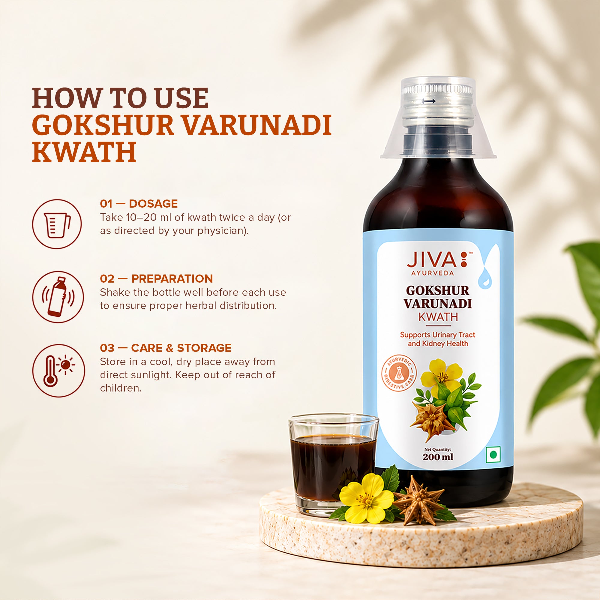Gokshurvarunadi Kwath | Helps With Urinary Tract Disorders