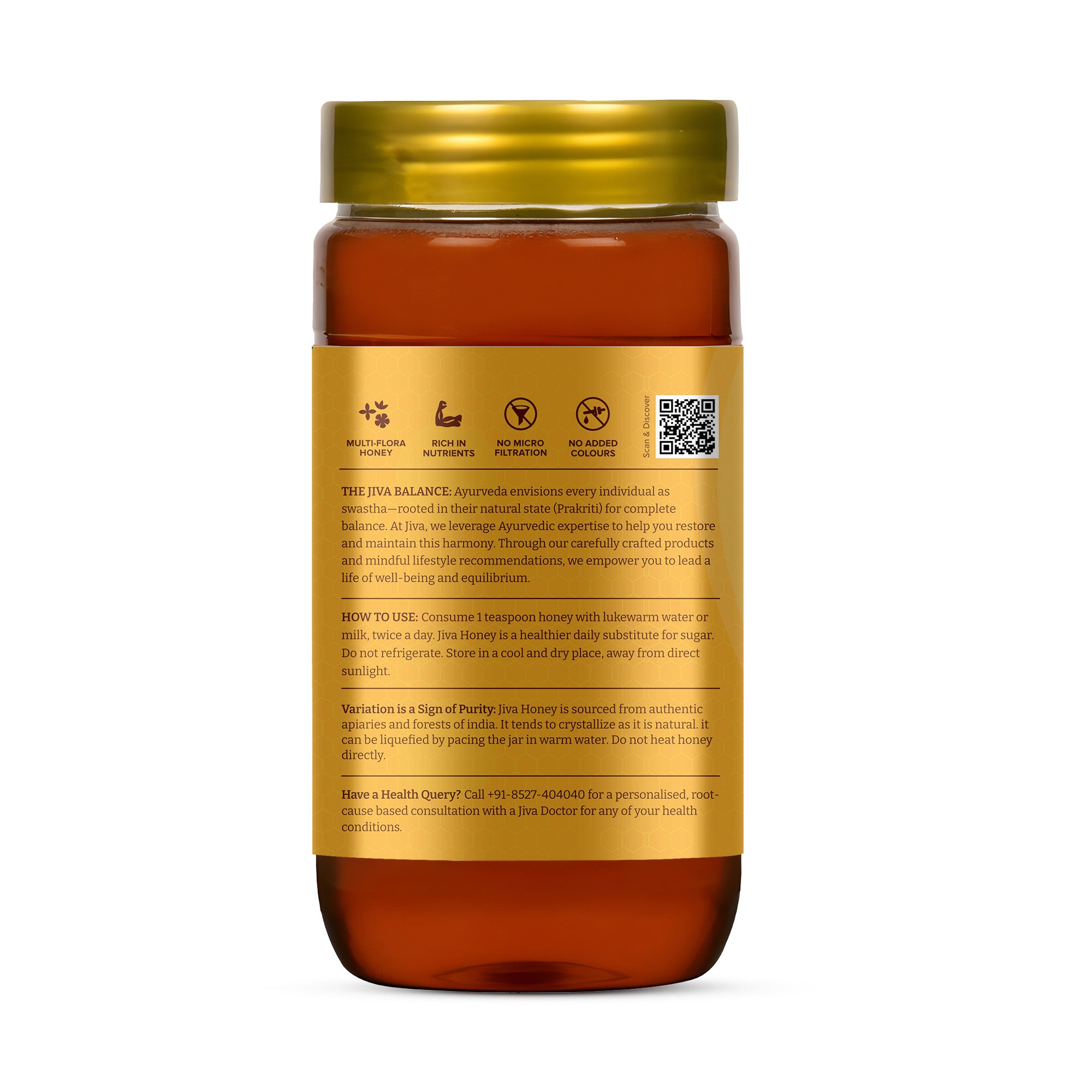Multiflora Honey Pure With No Adulteration