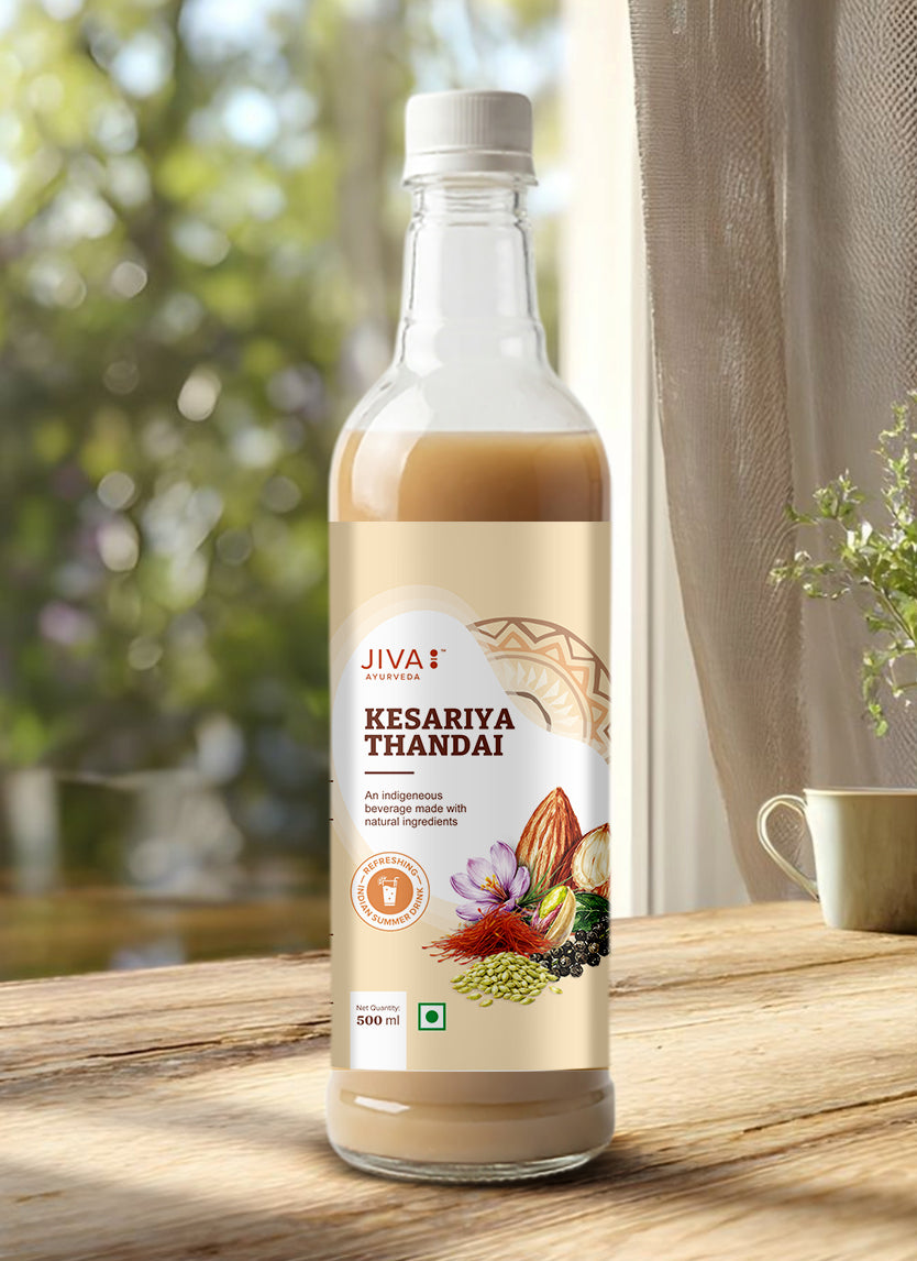 Kesariya Thandai - An indigenous beverage made with natural ingredients- 500ml