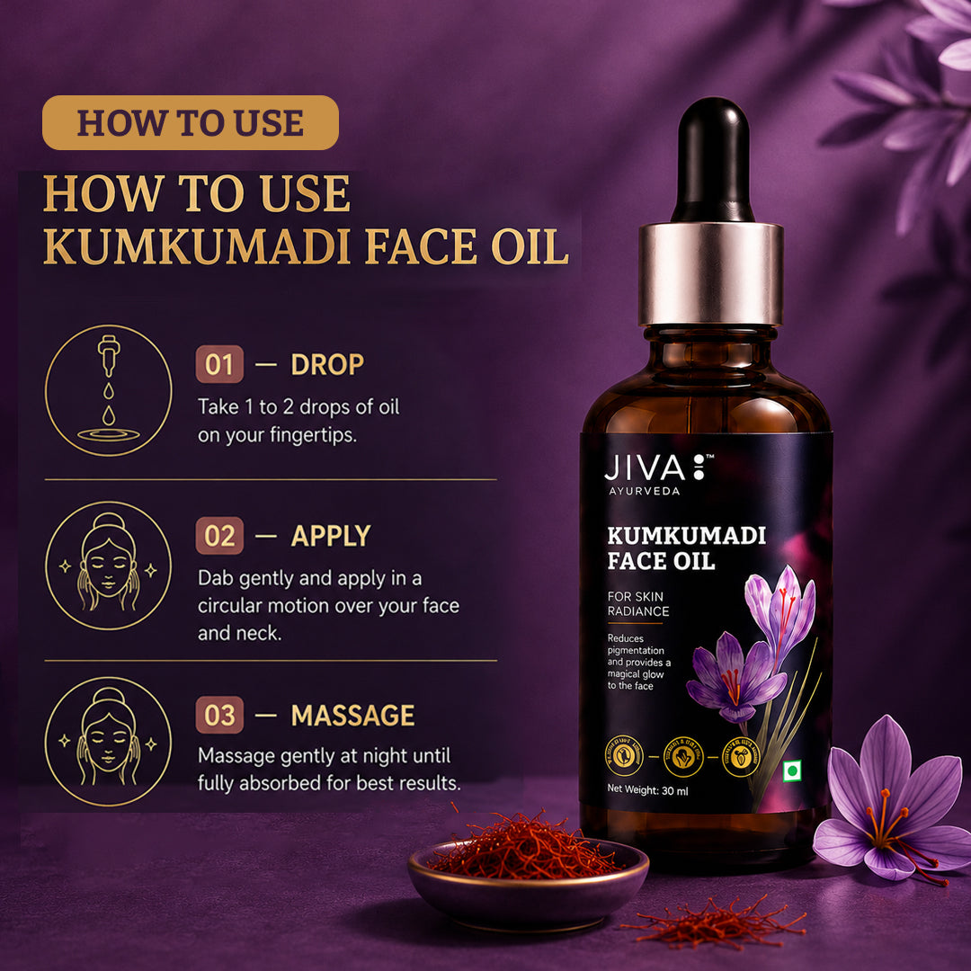 Kumkumadi Oil 30ml | Adds Radiance & Reduces Pigmentation