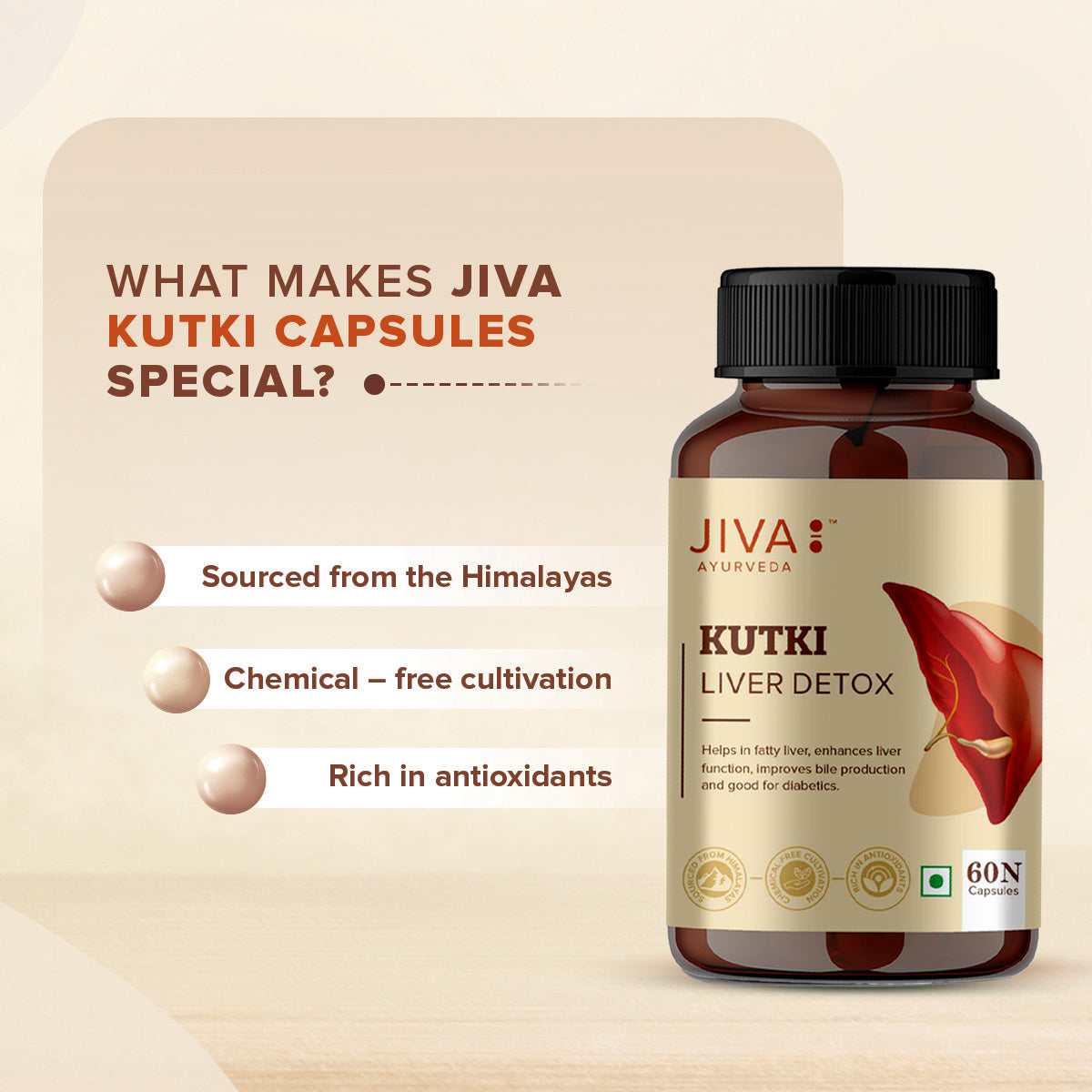 Kutki Capsules | Detoxifies And Supports Healthy Functioning Of Liver