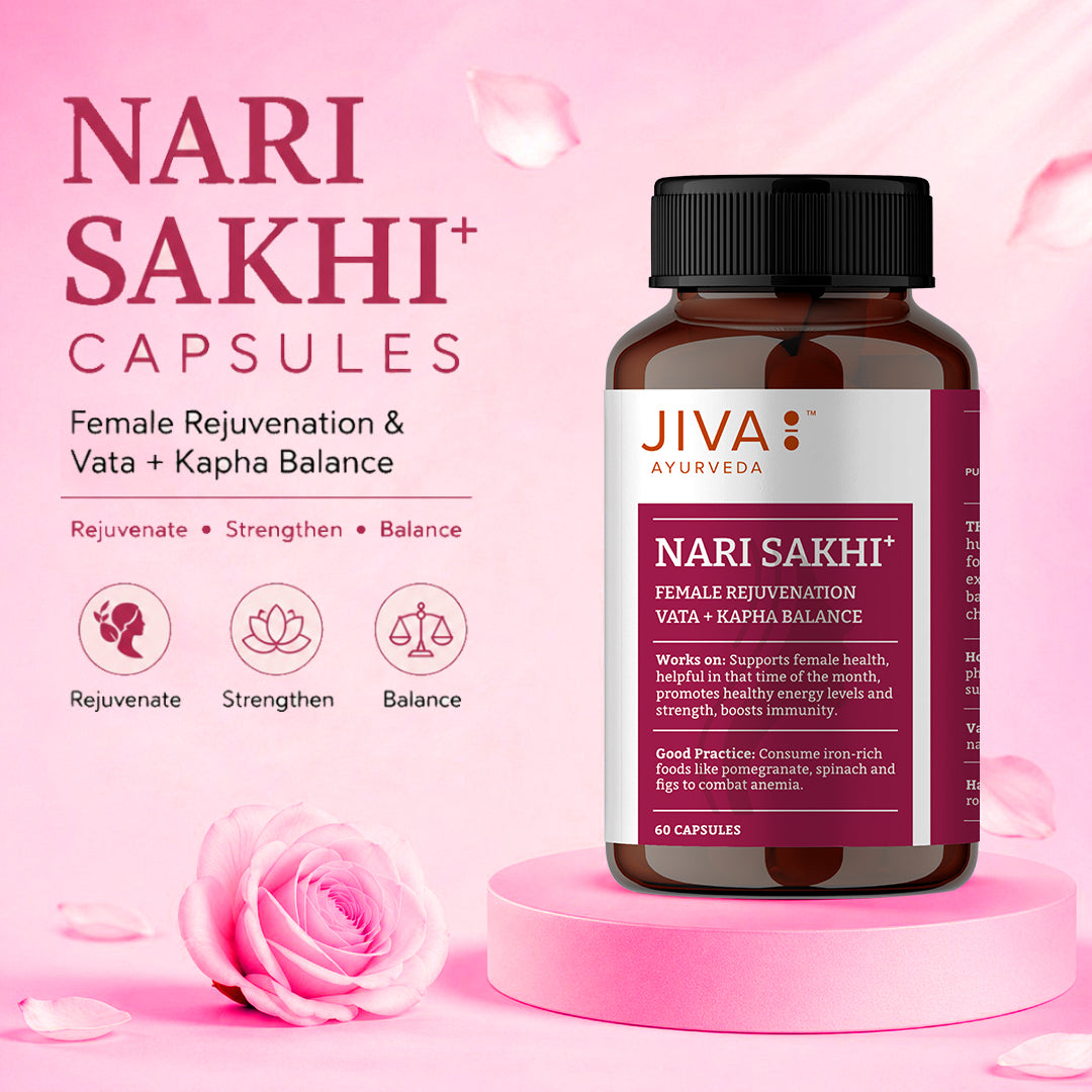Nari Sakhi Capsules | Helps In Female Rejuvenation & Relieves Menstrual Discomfort
