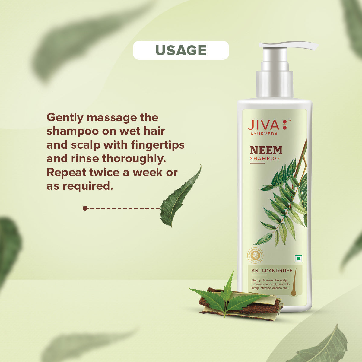 Neem Shampoo | Antifungal & Antibacterial