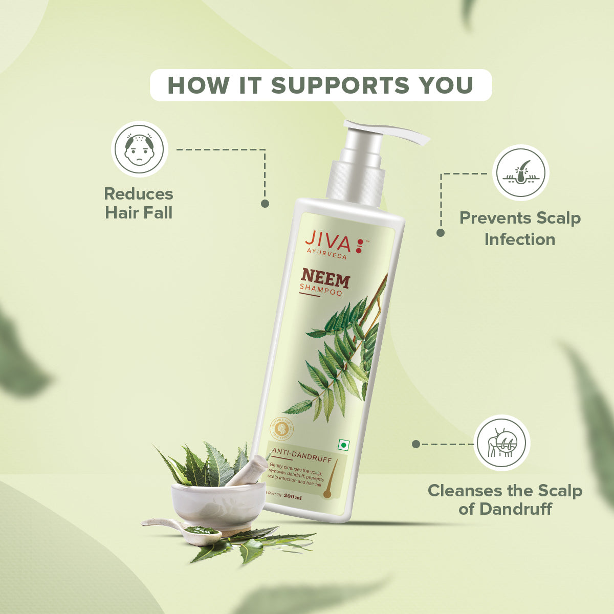 Neem Shampoo | Antifungal & Antibacterial