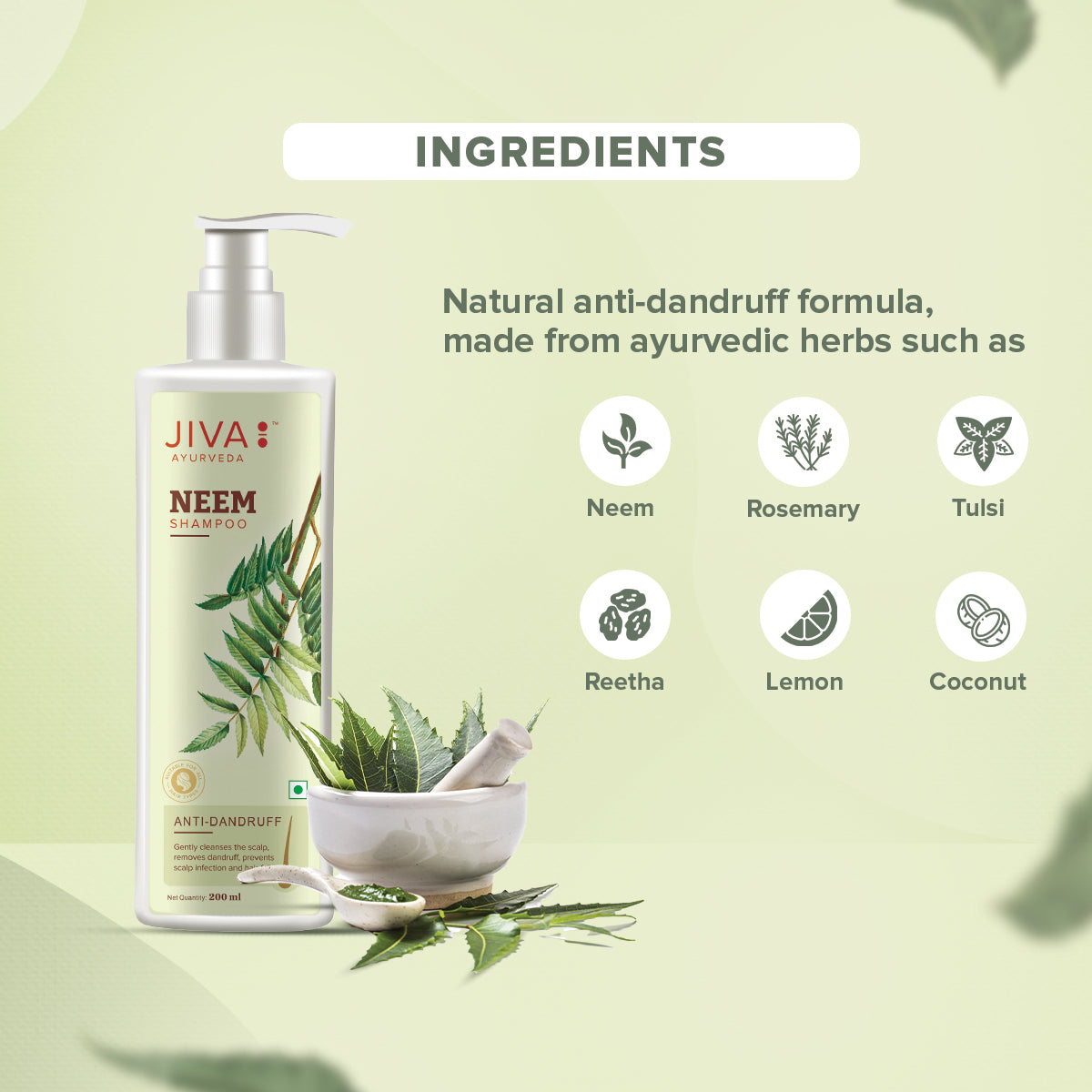 Neem Shampoo | Antifungal & Antibacterial