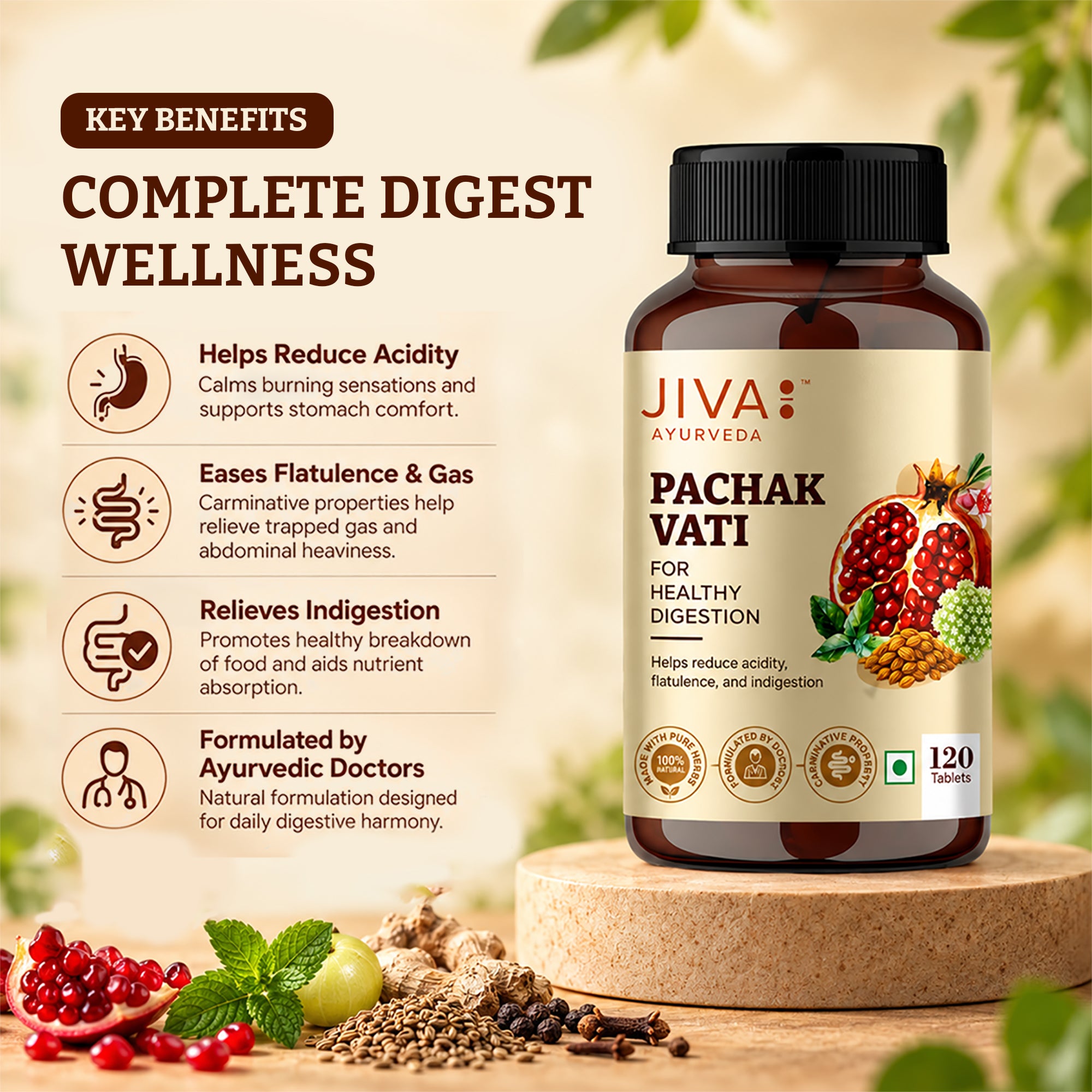 Pachak Vati | Helps In Digestion & Deworming
