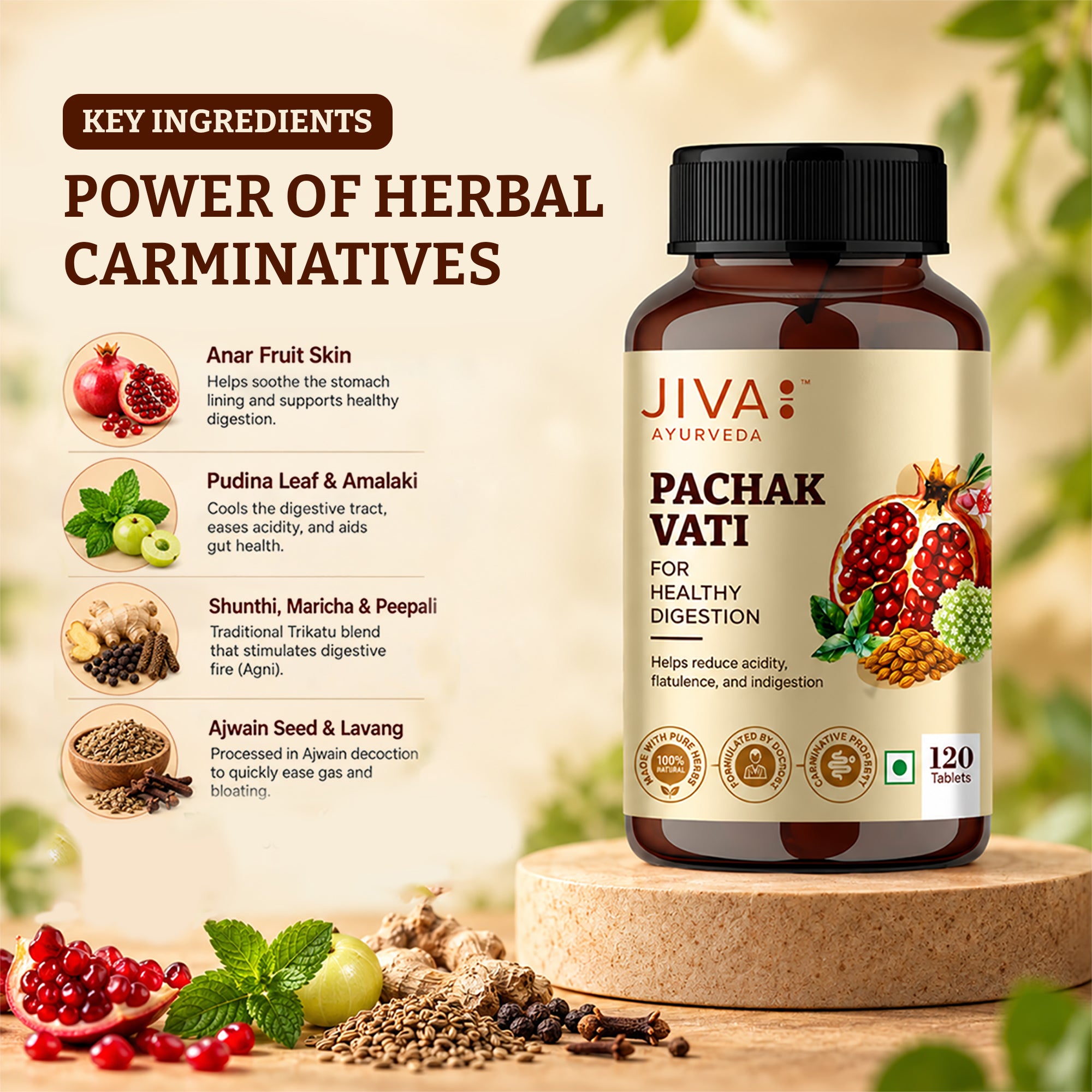 Pachak Vati | Helps In Digestion & Deworming