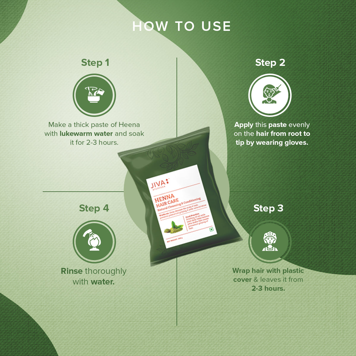 Henna Hair Care Powder | Nourishes Hair And Provides Natural Color