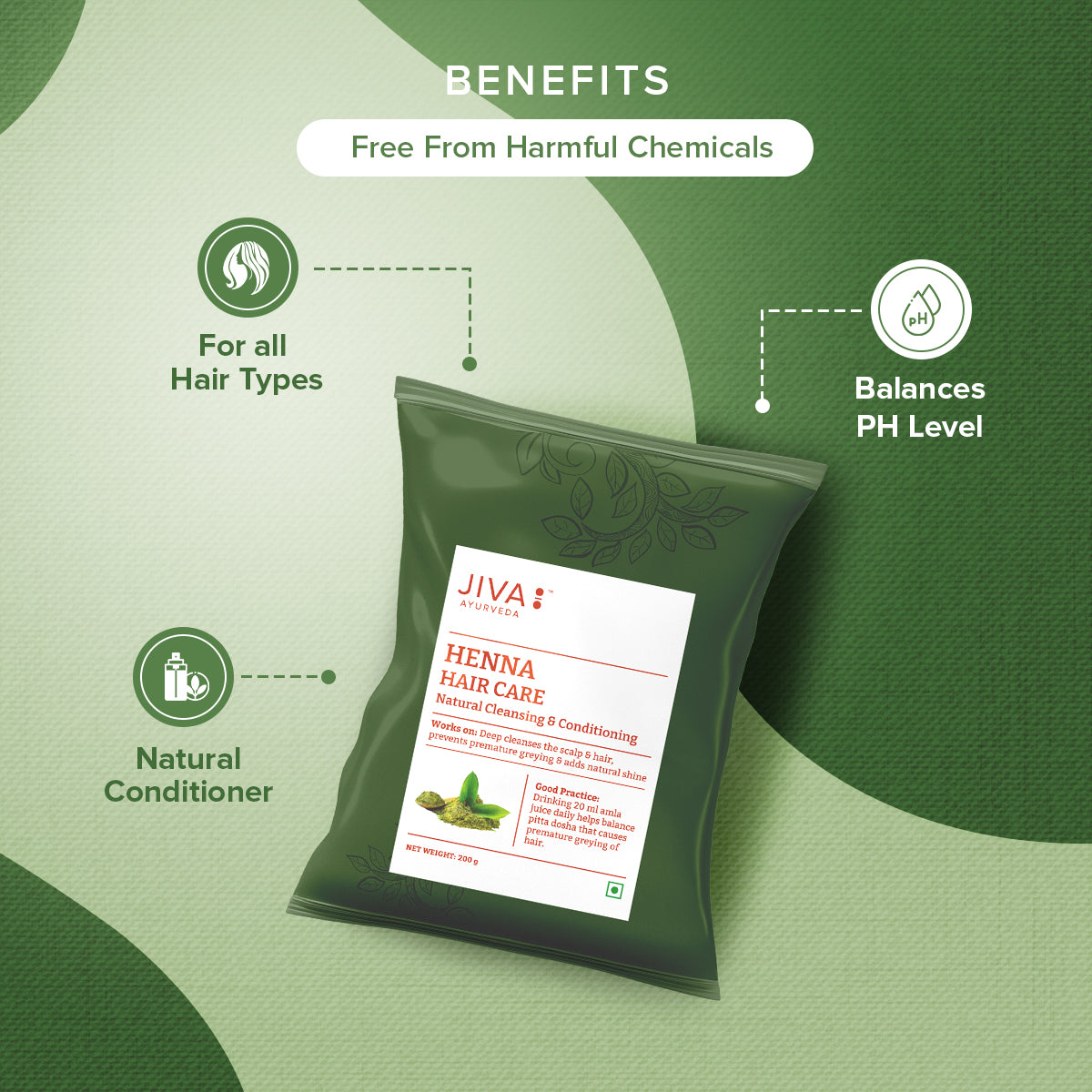 Henna Hair Care Powder | Nourishes Hair And Provides Natural Color