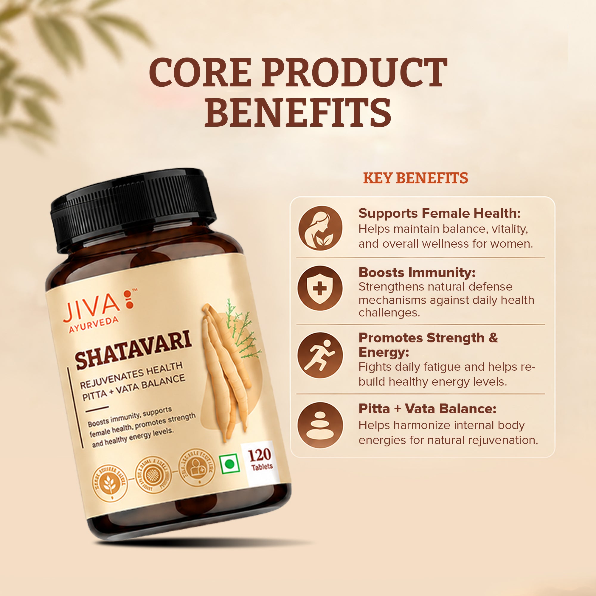 Shatavari Tablets For Healthy Functioning Of Female Reproductive System
