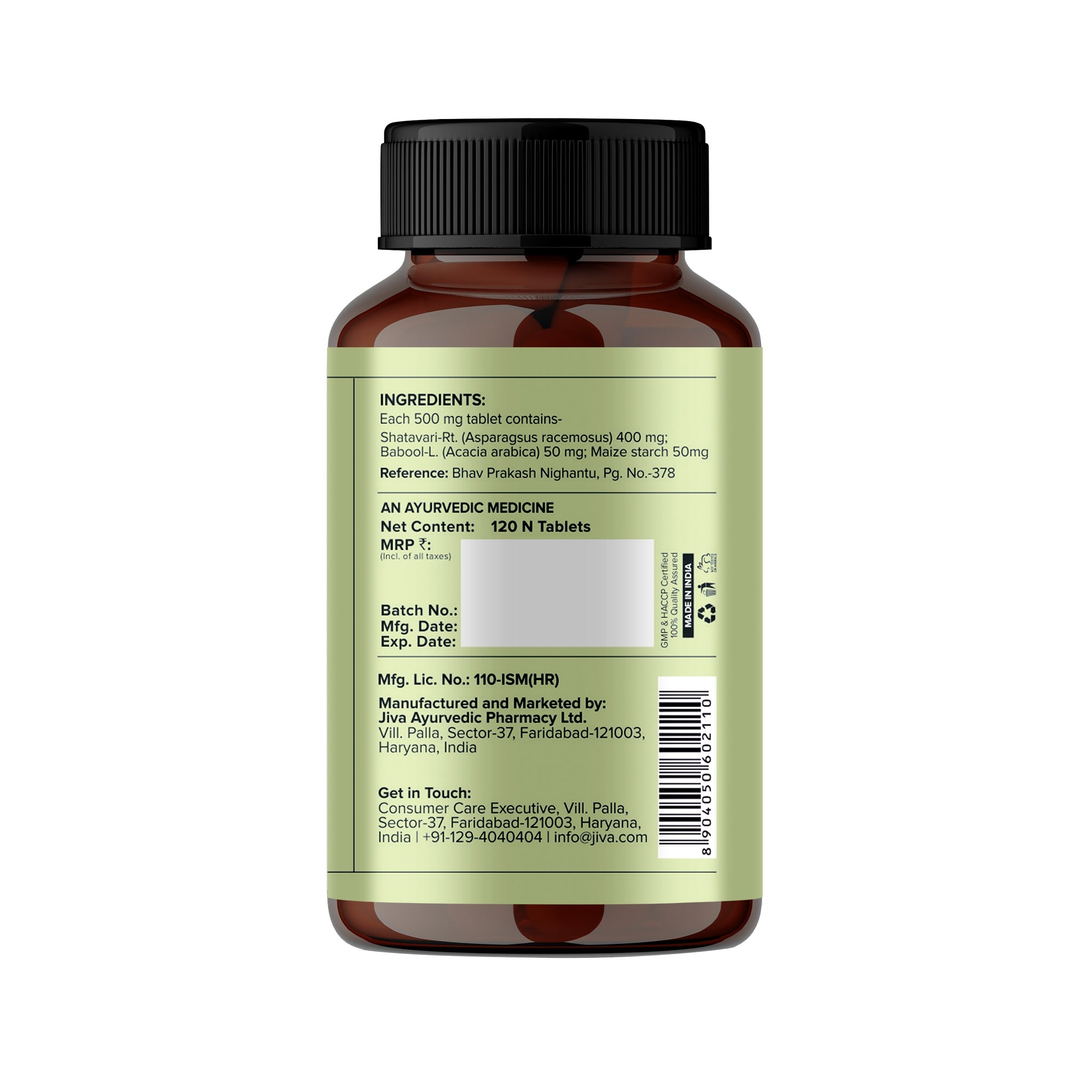 Shatavari Tablets For Healthy Functioning Of Female Reproductive System